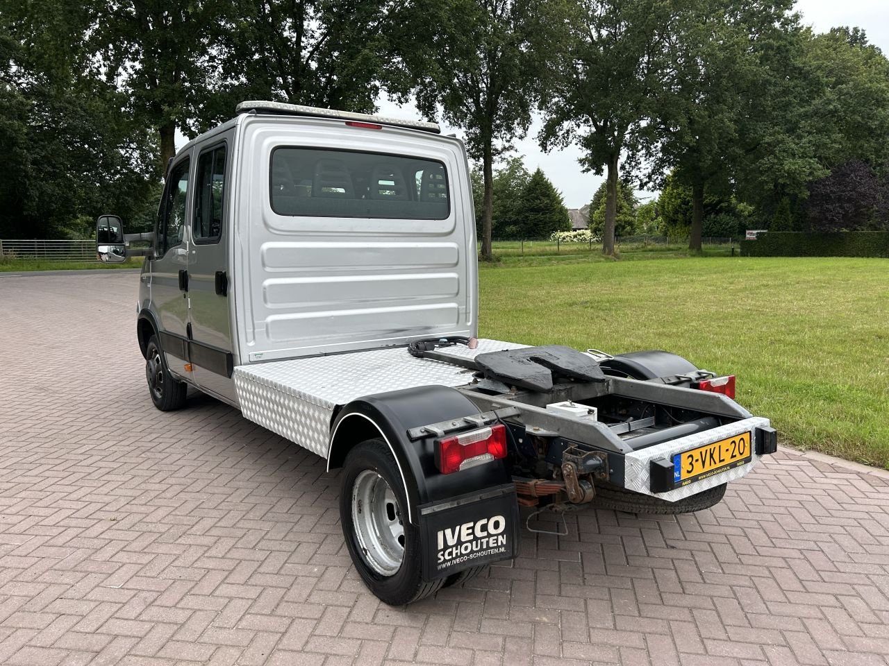 PKW-Anhänger Türe ait Sonstige be trekker 10 ton Iveco Daily 40C18 dubbele cabine, Gebrauchtmaschine içinde Putten (resim 3)