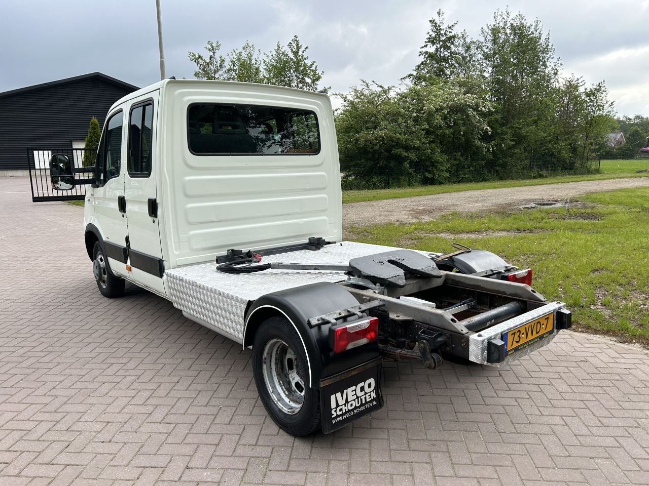 PKW-Anhänger Türe ait Sonstige be trekker 10 ton Iveco Daily 40C18 met dubbele cabine, Gebrauchtmaschine içinde Putten (resim 7)