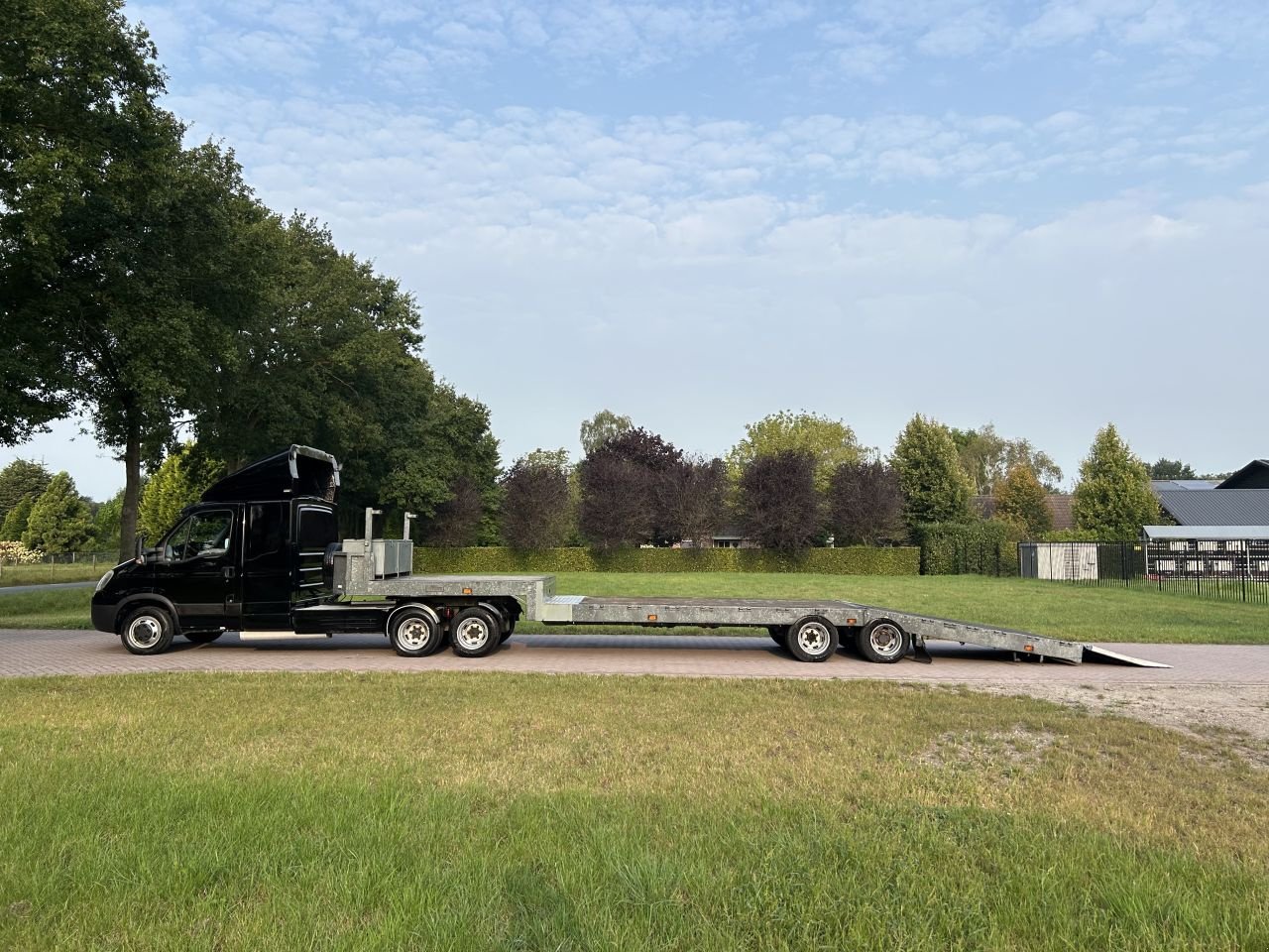 PKW-Anhänger tipa Sonstige Be Trekker 12 ton Jeep-as(49) Oplegger 13 knik semi, Gebrauchtmaschine u Putten (Slika 8)