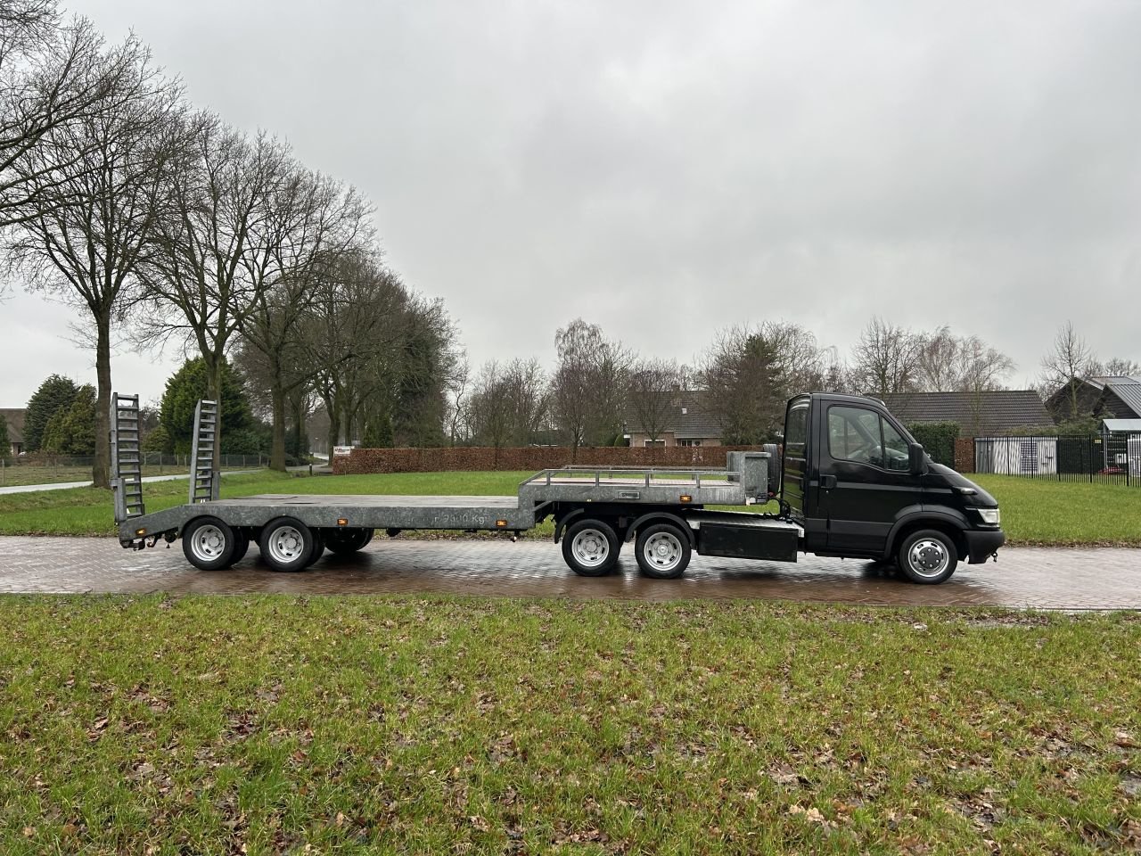 PKW-Anhänger du type Sonstige Be Trekker 14 Ton iveco jeep as Be Trekker 14 Ton iveco jeep as Be Oplegger semi dieplader 13 T, Gebrauchtmaschine en Putten (Photo 4)