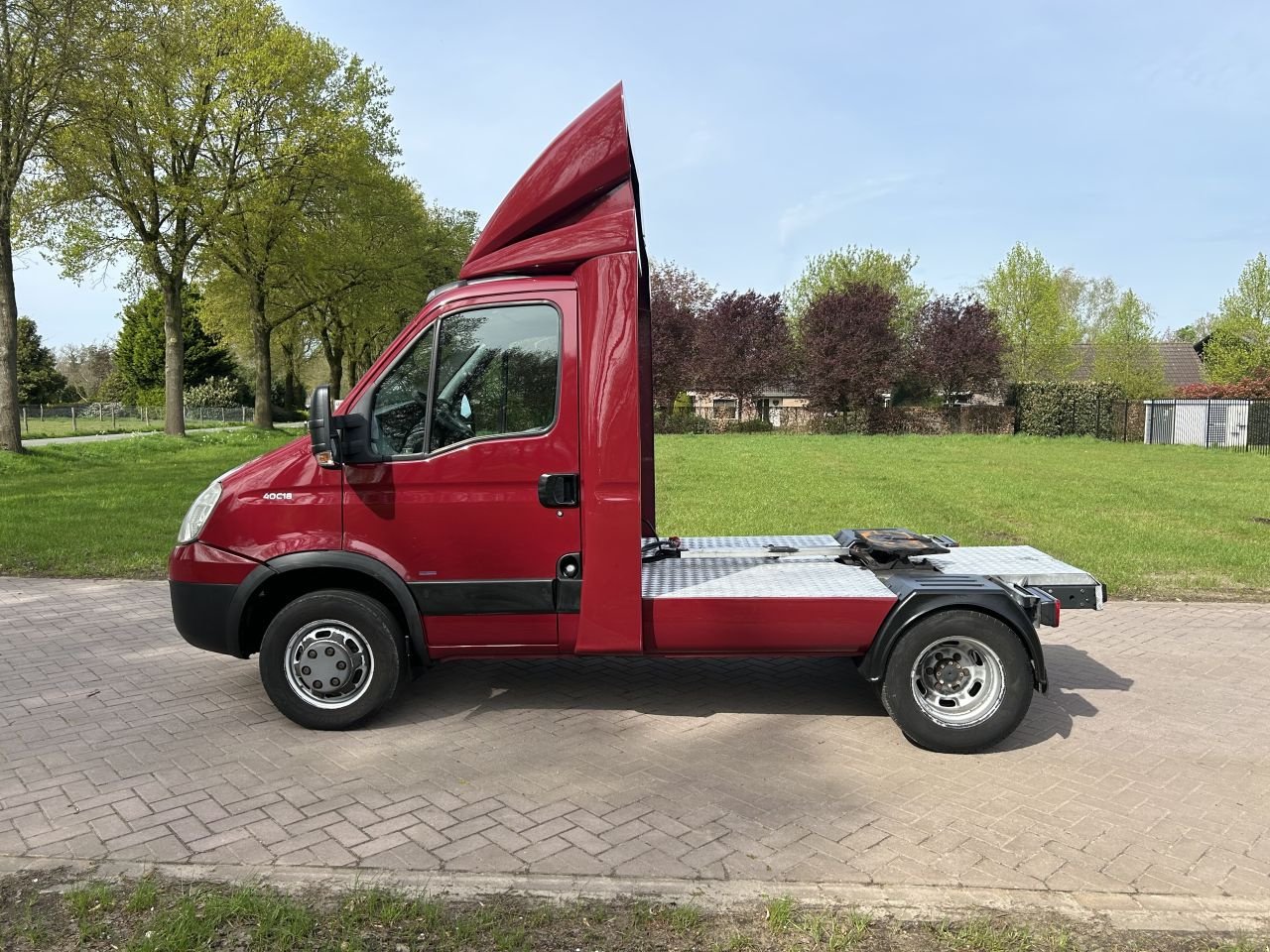 PKW-Anhänger от тип Sonstige be trekker 7.5 ton Iveco Daily 40C18 lucht geveerd, Gebrauchtmaschine в Putten (Снимка 4)