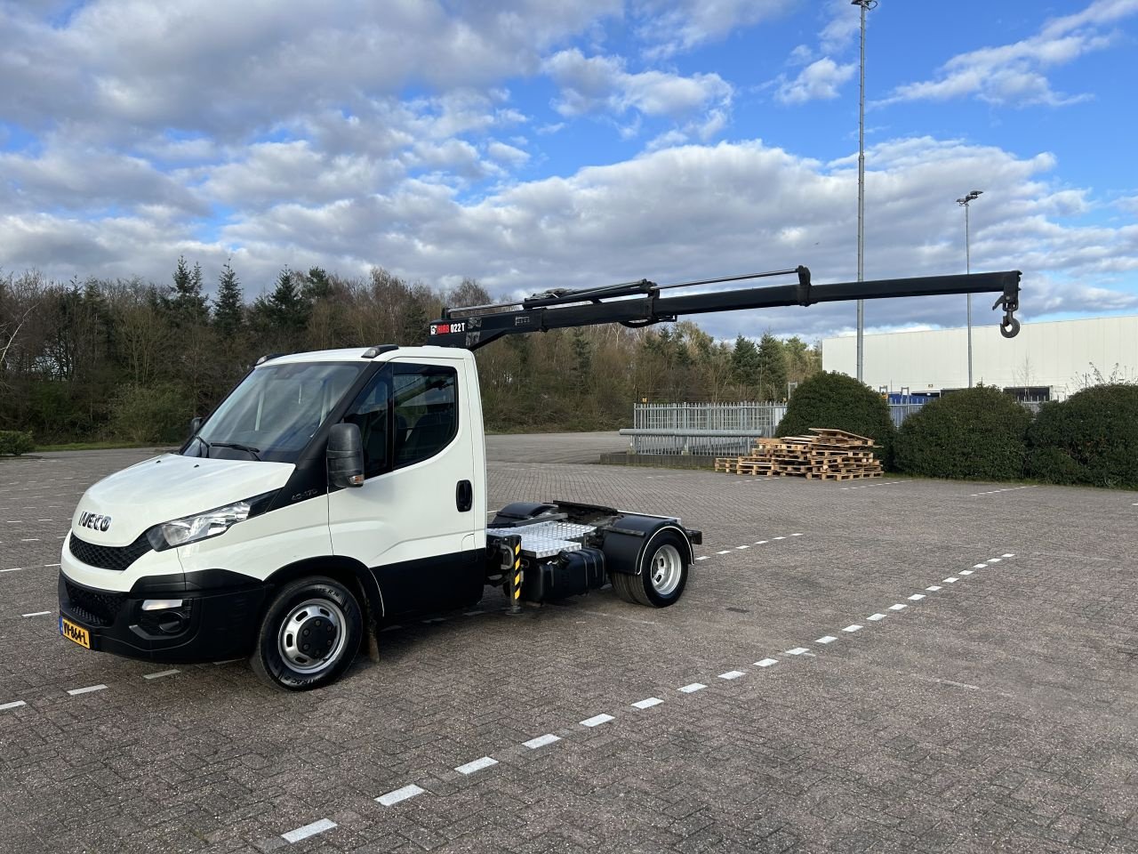 PKW-Anhänger του τύπου Sonstige BE trekker 9.1 ton Iveco kraan Daily 40C17 euro 5 (57.005km ), Gebrauchtmaschine σε Putten (Φωτογραφία 1)