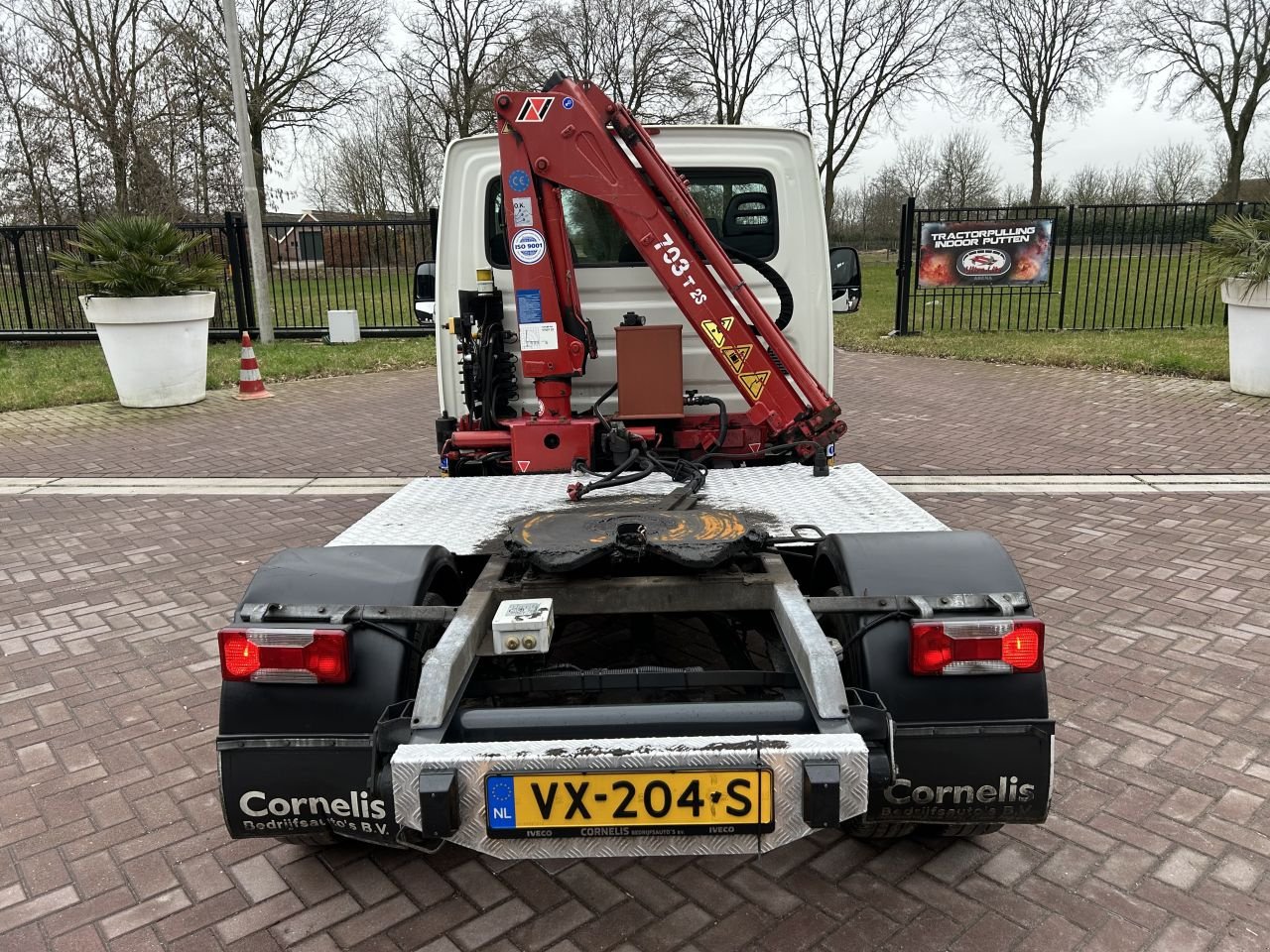 PKW-Anhänger des Typs Sonstige be trekker 9.3 ton iveco 40c17 be trekker 9.3 ton iveco 40c17 euro 5 met kraan, Gebrauchtmaschine in Putten (Bild 11)