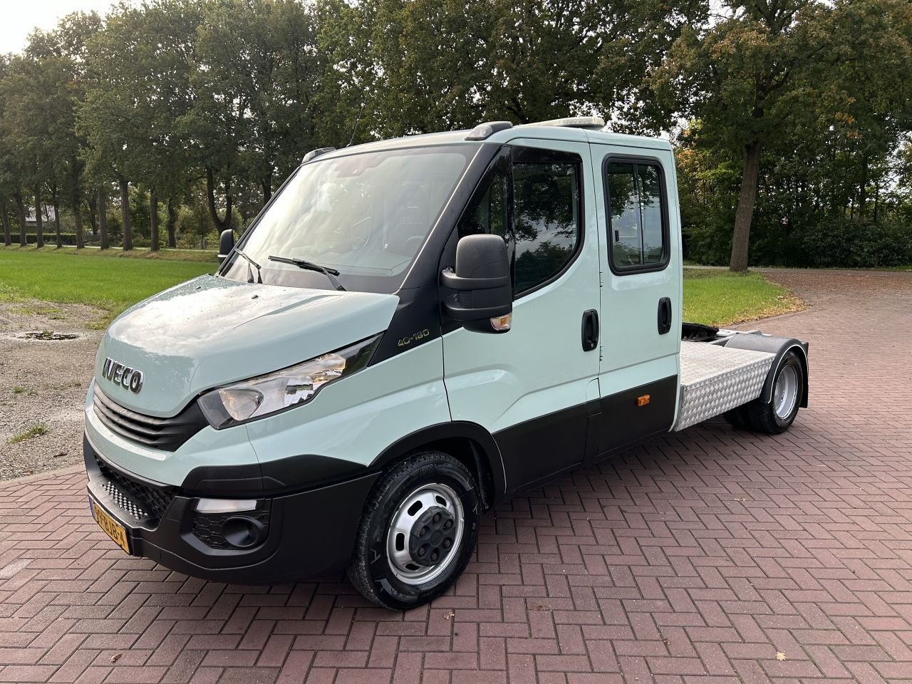 PKW-Anhänger van het type Sonstige be trekker C1 rijbewijs Iveco Daily 40C18 euro 6 Dubbel cabine, Gebrauchtmaschine in Putten (Foto 2)