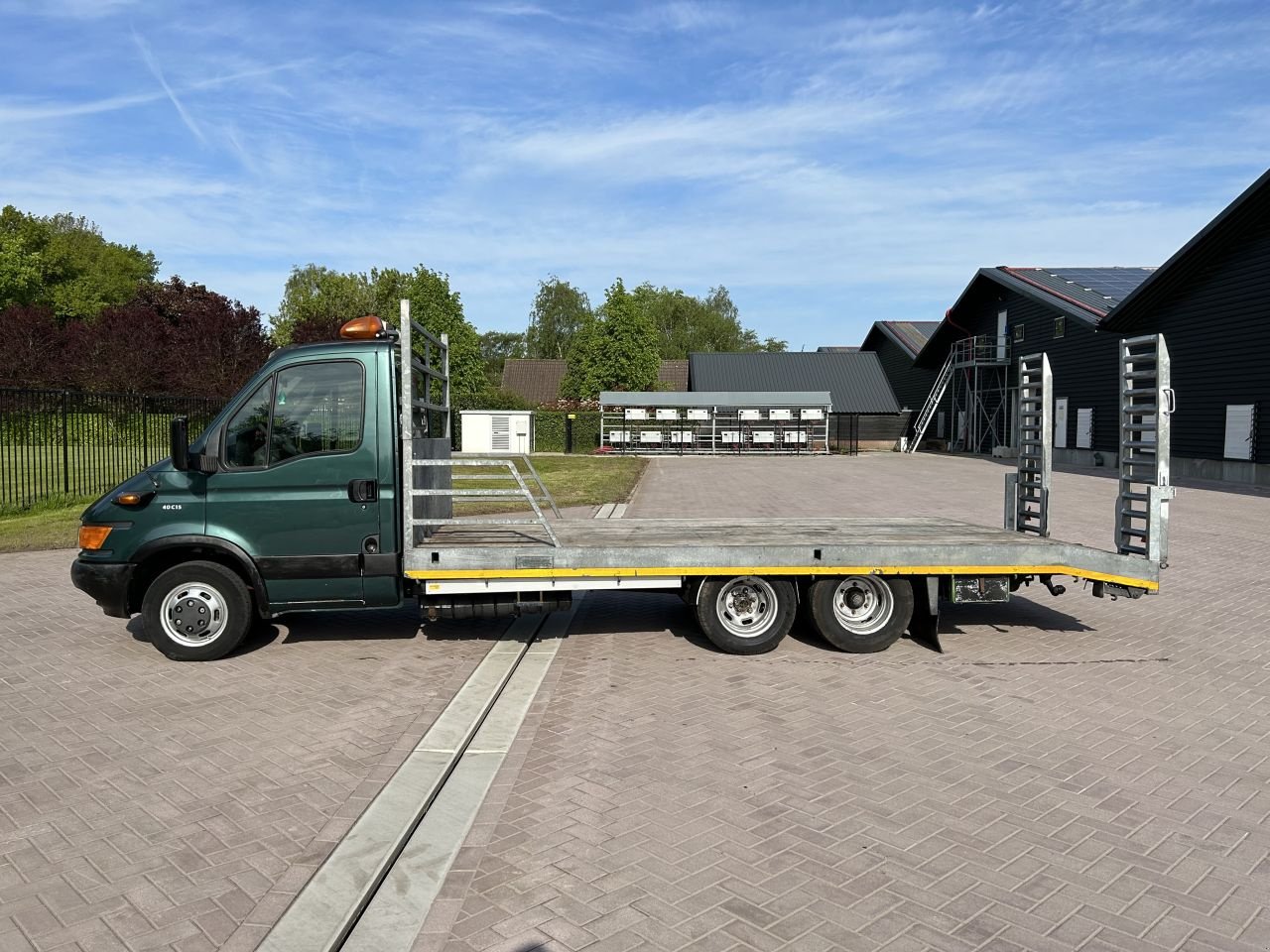 PKW-Anhänger of the type Sonstige be trekker iveco 40C15 clixtar oprijwagen laadvermogen 3.600 kg, Gebrauchtmaschine in Putten (Picture 4)