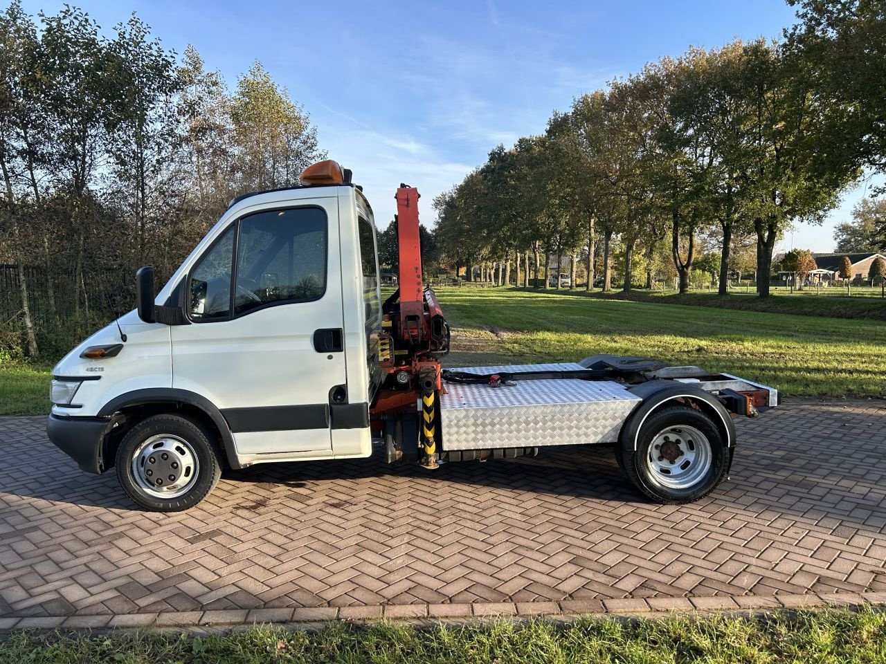 PKW-Anhänger a típus Sonstige BE trekker Iveco 40C15 met Palfinger kraan, Gebrauchtmaschine ekkor: Putten (Kép 10)