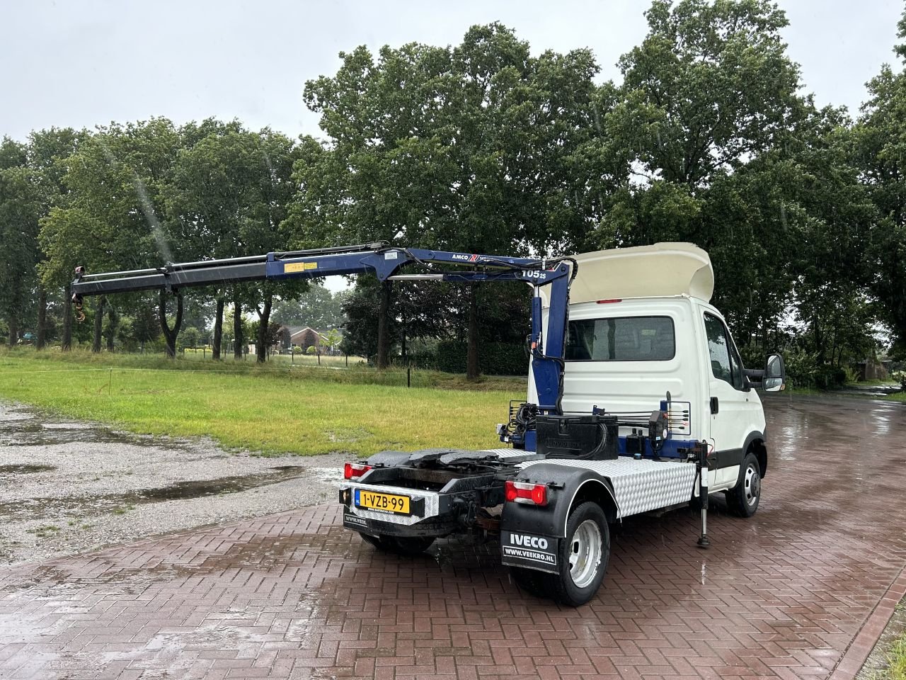 PKW-Anhänger des Typs Sonstige be trekker iveco 40C17 10 ton euro 5 met kraan, Gebrauchtmaschine in Putten (Bild 4)