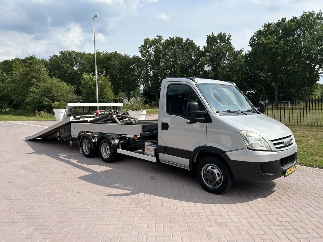 PKW-Anhänger του τύπου Sonstige be trekker iveco 40C18 be trekker iveco 40C18 clixtar schuifplateau, Gebrauchtmaschine σε Putten (Φωτογραφία 2)