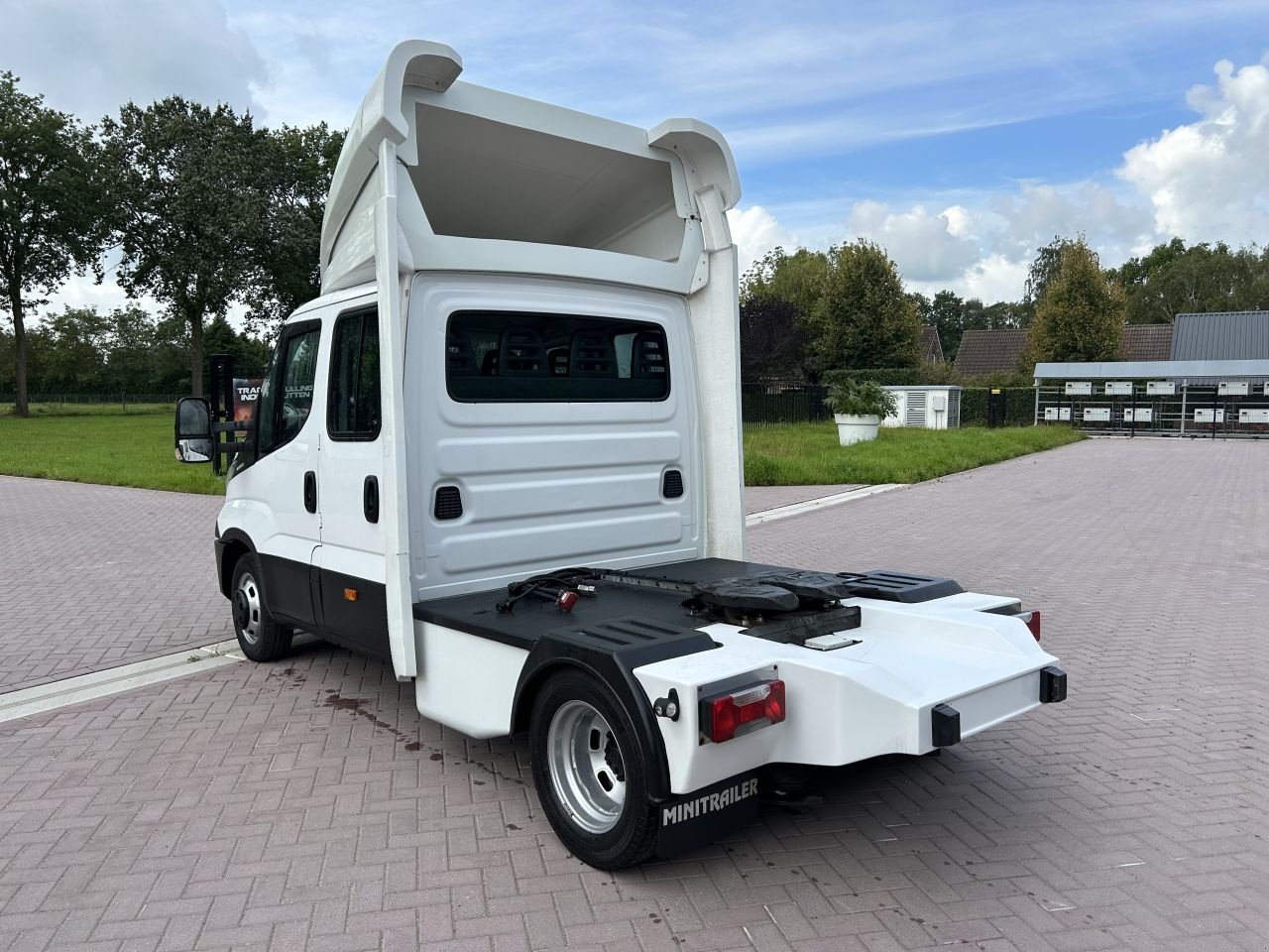 PKW-Anhänger Türe ait Sonstige be trekker Iveco 40C21 Hi Matic 40C21 automaat, Gebrauchtmaschine içinde Putten (resim 7)