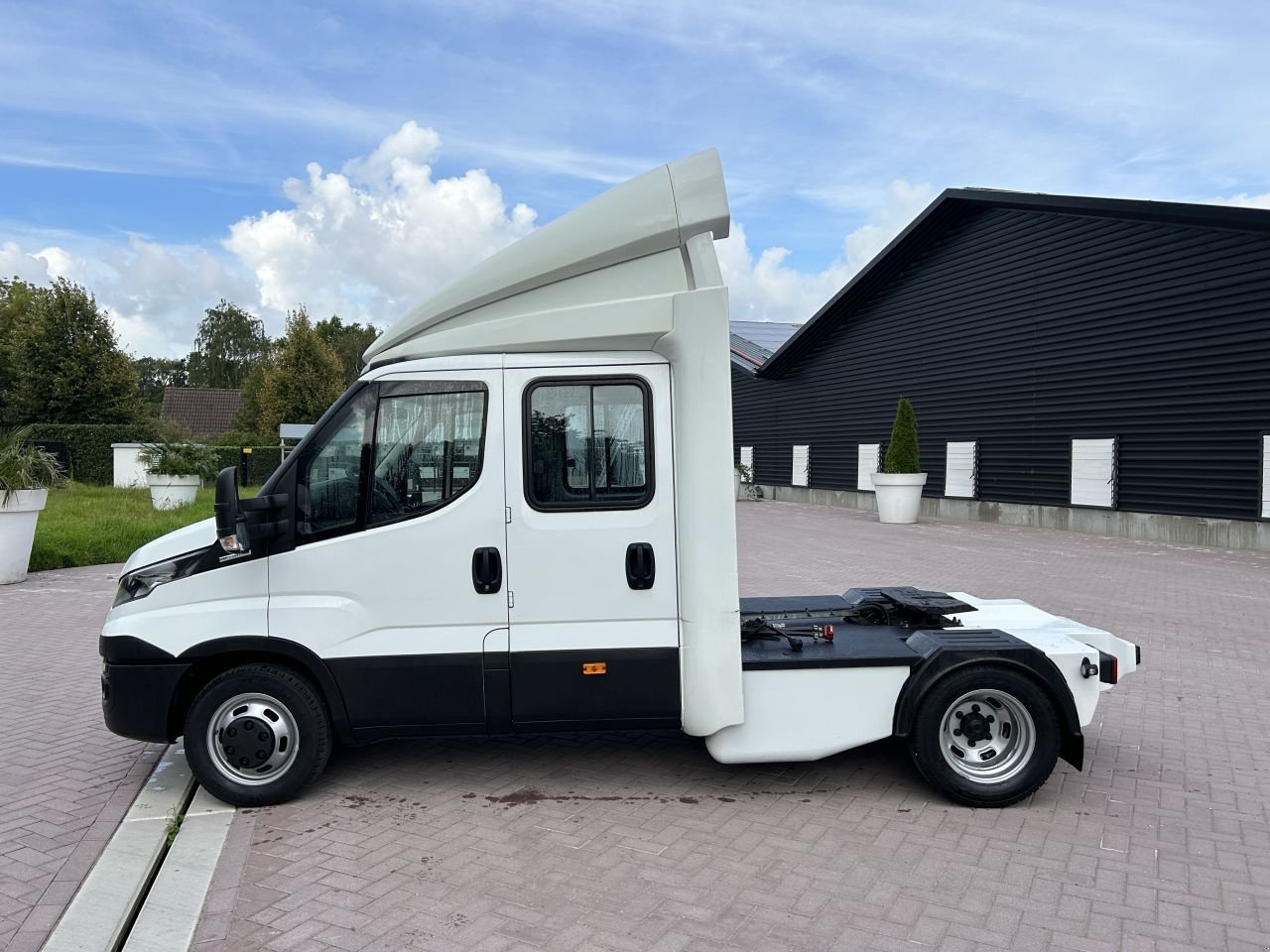 PKW-Anhänger Türe ait Sonstige be trekker Iveco 40C21 Hi Matic 40C21 automaat, Gebrauchtmaschine içinde Putten (resim 3)