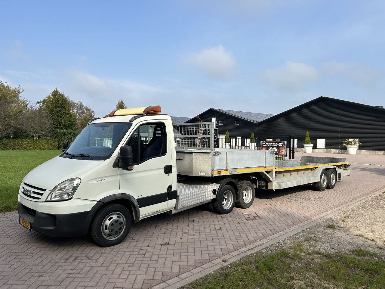 PKW-Anhänger typu Sonstige Be trekker Iveco - be oplegger kuip 10540 kg laadvermogen, Gebrauchtmaschine w Putten (Zdjęcie 2)