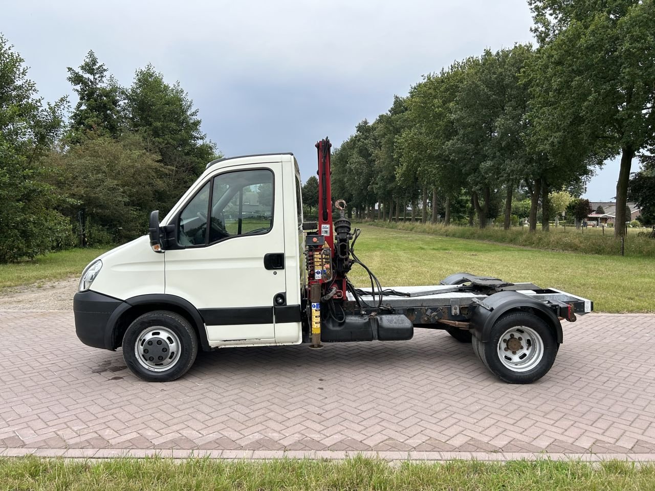 PKW-Anhänger a típus Sonstige be trekker Iveco Daily 40C15 7.5 ton met kraan, Gebrauchtmaschine ekkor: Putten (Kép 7)