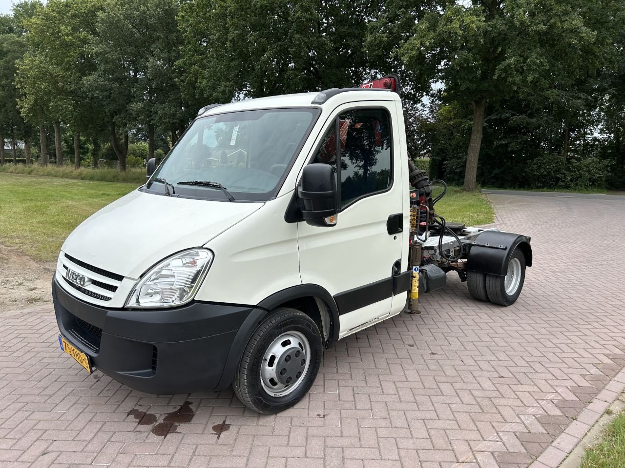 PKW-Anhänger typu Sonstige be trekker Iveco Daily 40C15 7.5 ton met kraan, Gebrauchtmaschine w Putten (Zdjęcie 3)