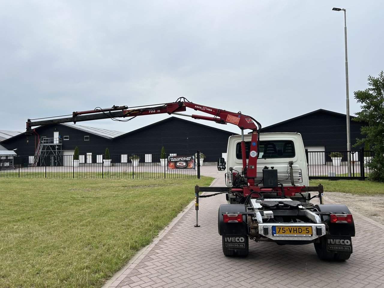 PKW-Anhänger a típus Sonstige be trekker Iveco Daily 40C15 7.5 ton met kraan, Gebrauchtmaschine ekkor: Putten (Kép 2)