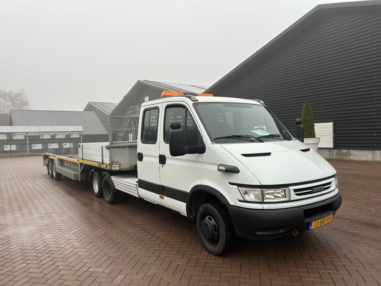 PKW-Anhänger от тип Sonstige be trekker Iveco Daily 40C17 be trekker Iveco Daily 40C17 be oplegger kuip met knikvloer, Gebrauchtmaschine в Putten (Снимка 9)