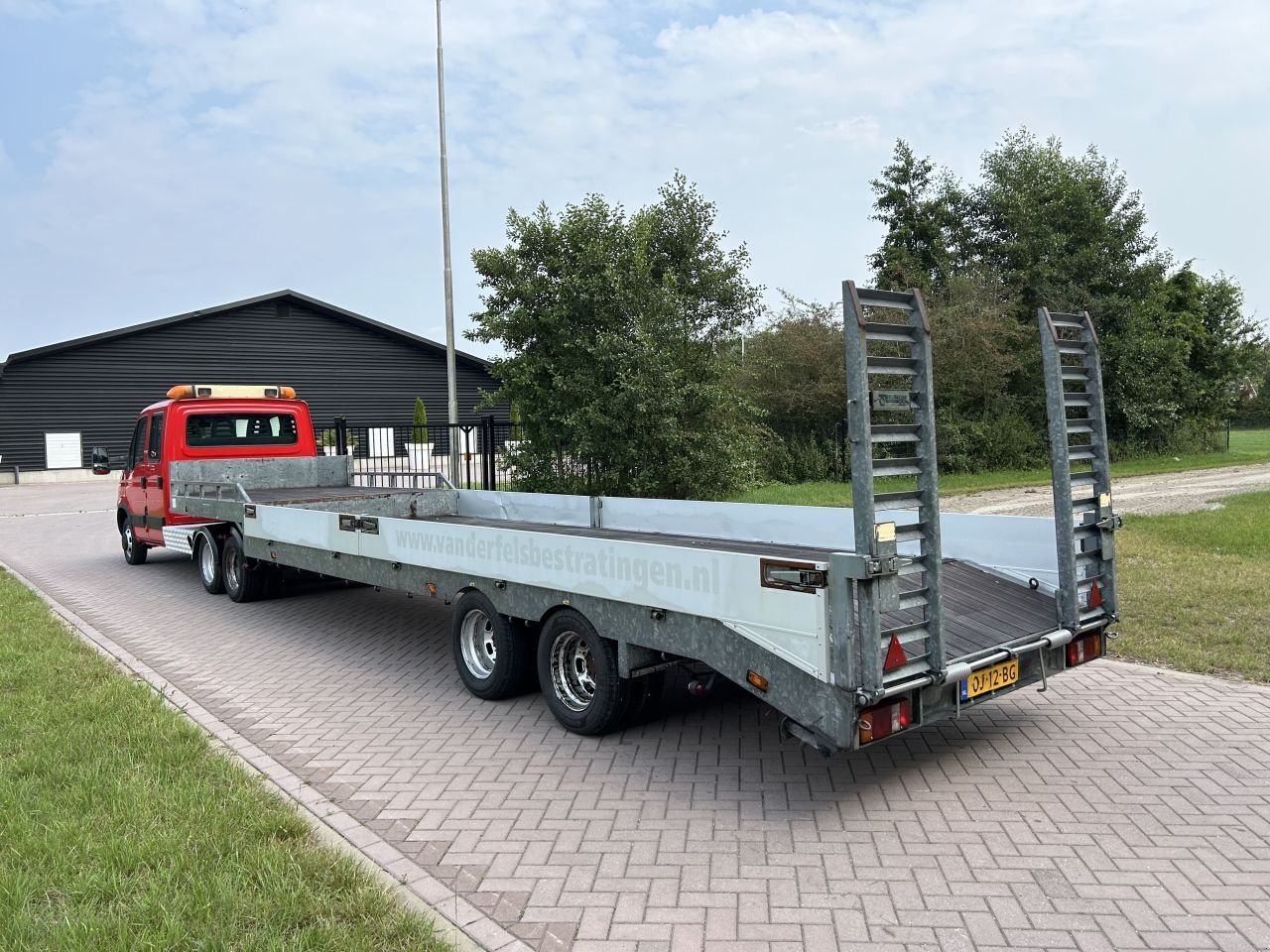 PKW-Anhänger typu Sonstige be trekker Iveco Daily 40C18 jee - oplegger jeeb-as semi, Gebrauchtmaschine v Putten (Obrázek 5)