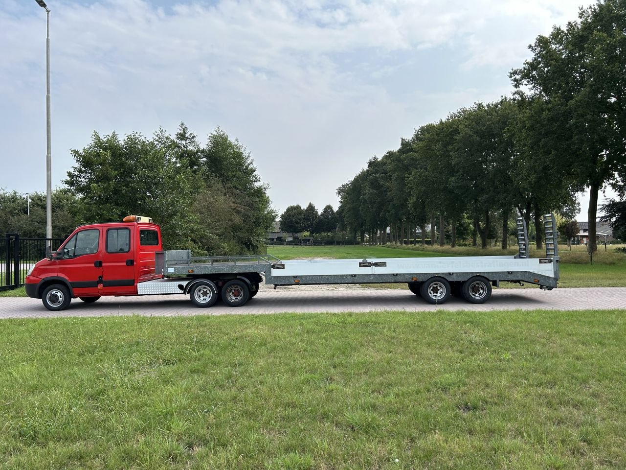 PKW-Anhänger typu Sonstige be trekker Iveco Daily 40C18 jee - oplegger jeeb-as semi, Gebrauchtmaschine v Putten (Obrázek 3)