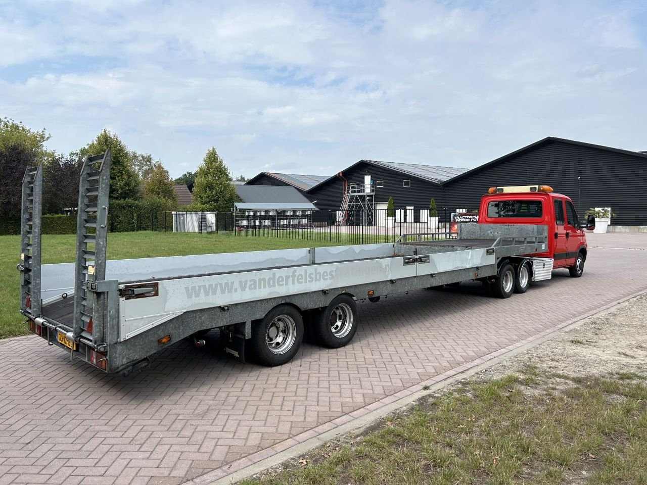 PKW-Anhänger typu Sonstige be trekker Iveco Daily 40C18 jee - oplegger jeeb-as semi, Gebrauchtmaschine w Putten (Zdjęcie 7)