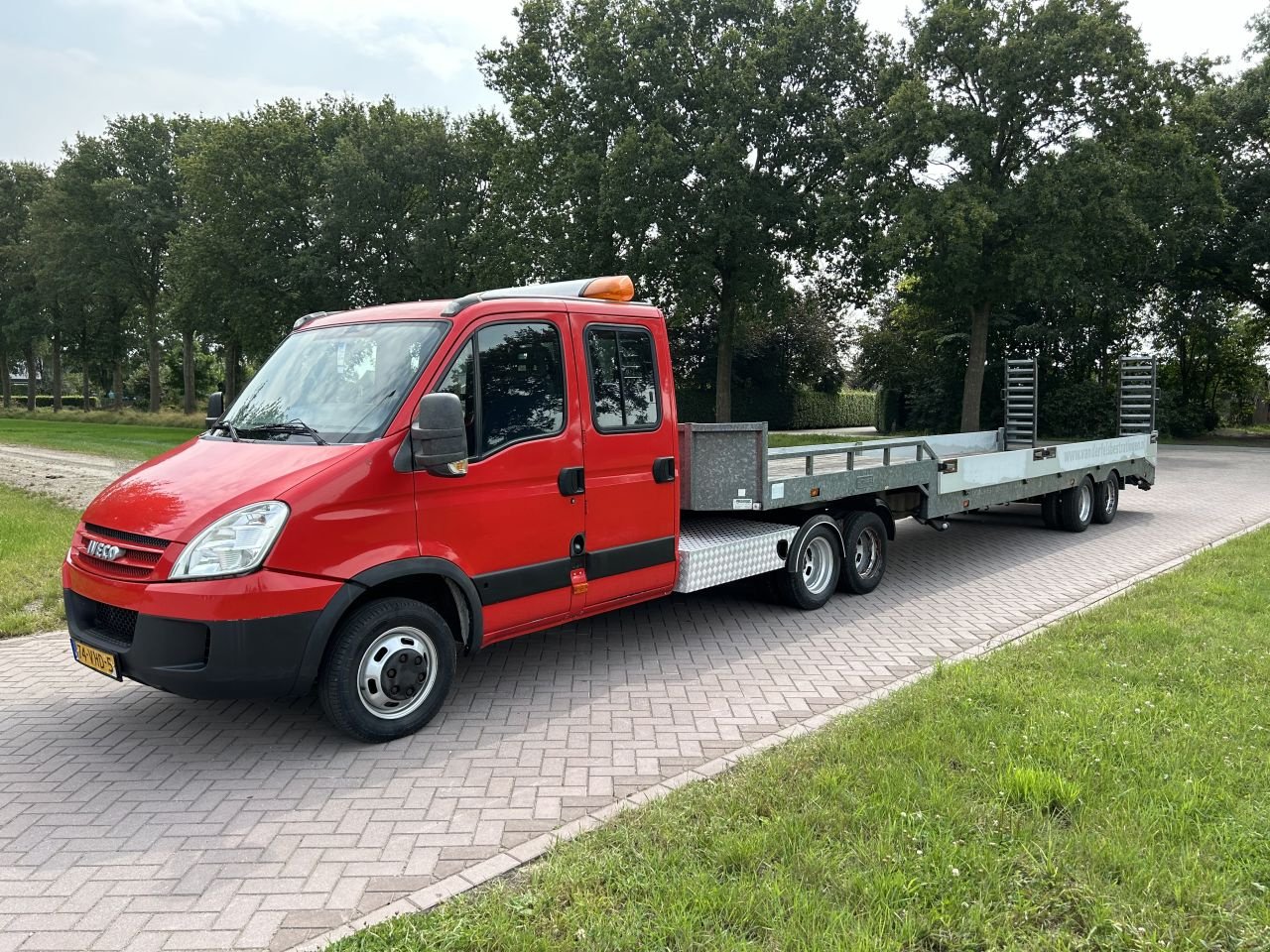 PKW-Anhänger del tipo Sonstige be trekker Iveco Daily 40C18 jee - oplegger jeeb-as semi, Gebrauchtmaschine en Putten (Imagen 1)