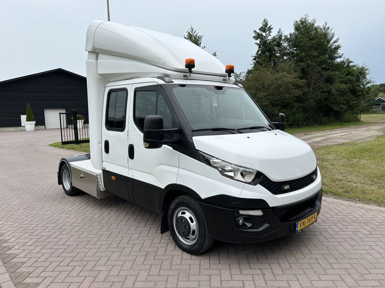 PKW-Anhänger of the type Sonstige be trekker Iveco Daily 40C21 met dubbele cabine 8.8 ton euro, Gebrauchtmaschine in Putten (Picture 8)