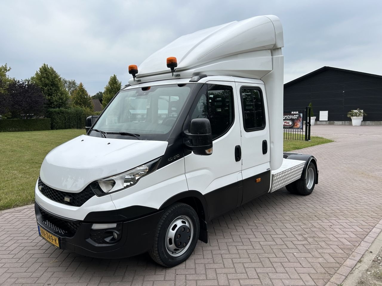 PKW-Anhänger des Typs Sonstige be trekker Iveco Daily 40C21 met dubbele cabine 8.8 ton euro, Gebrauchtmaschine in Putten (Bild 1)