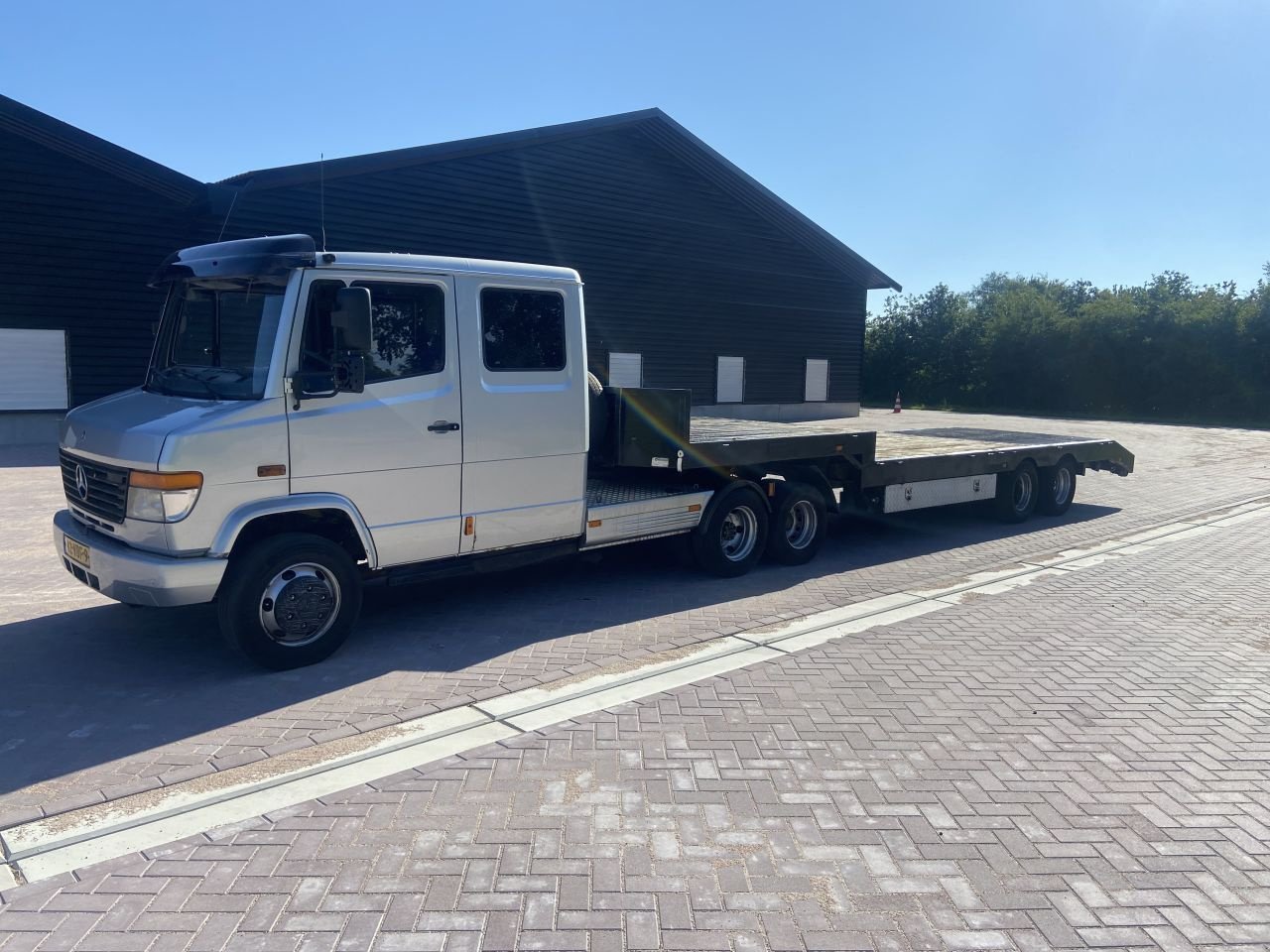 PKW-Anhänger typu Sonstige be trekker mercedes benz jeep-as be trekker mercedes benz jeep-as (150) veldhuizen oplegger, Gebrauchtmaschine v Putten (Obrázek 2)