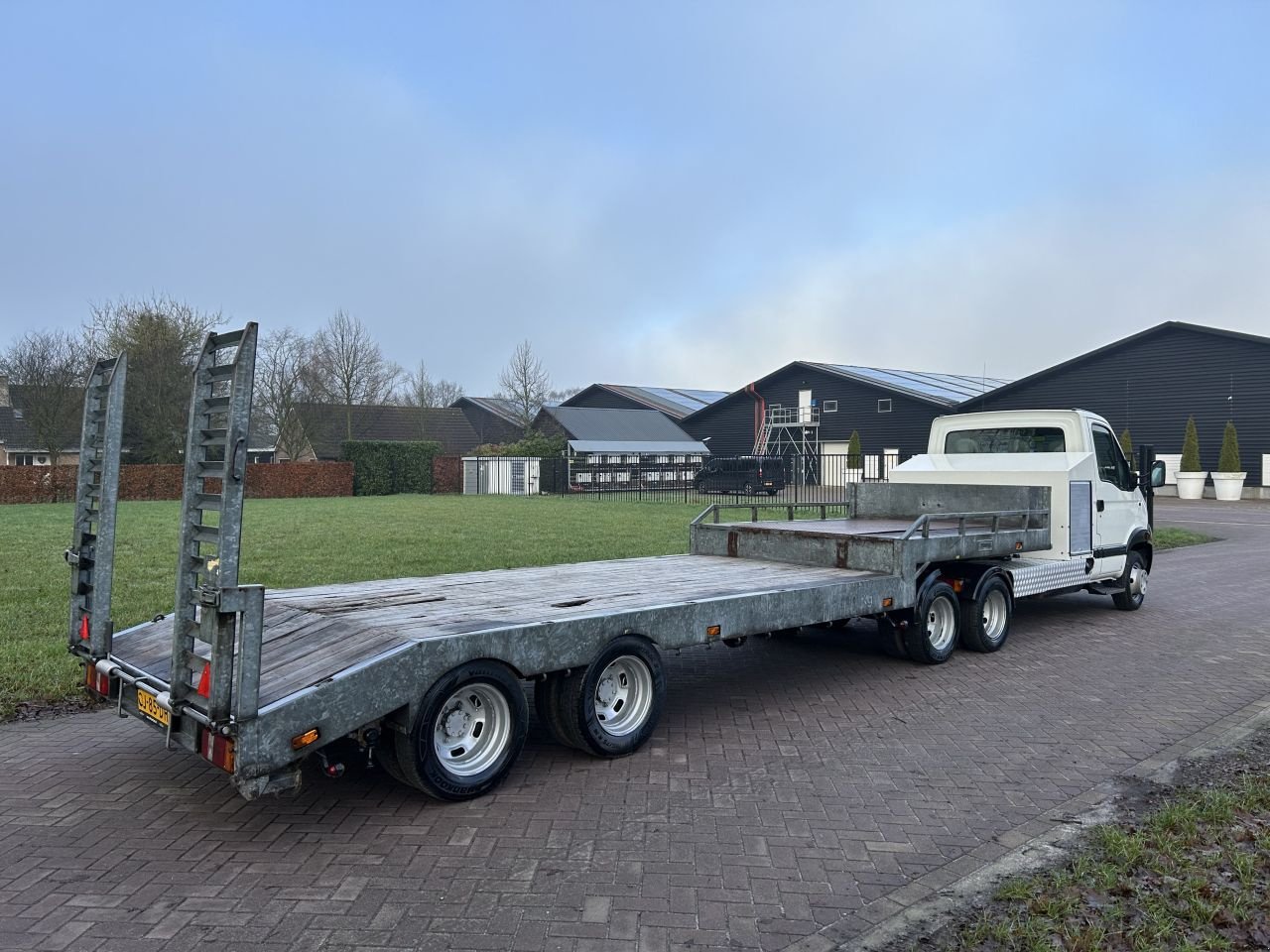 PKW-Anhänger tipa Sonstige be trekker renault 160-35 jeep oplegger Veldhuizen 9320 kg, Gebrauchtmaschine u Putten (Slika 3)