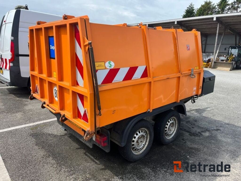 PKW-Anhänger tip Sonstige Boogietrailer med påbygget Bertsche el komprimator / trailer with comprimator, Gebrauchtmaschine in Rødovre (Poză 5)