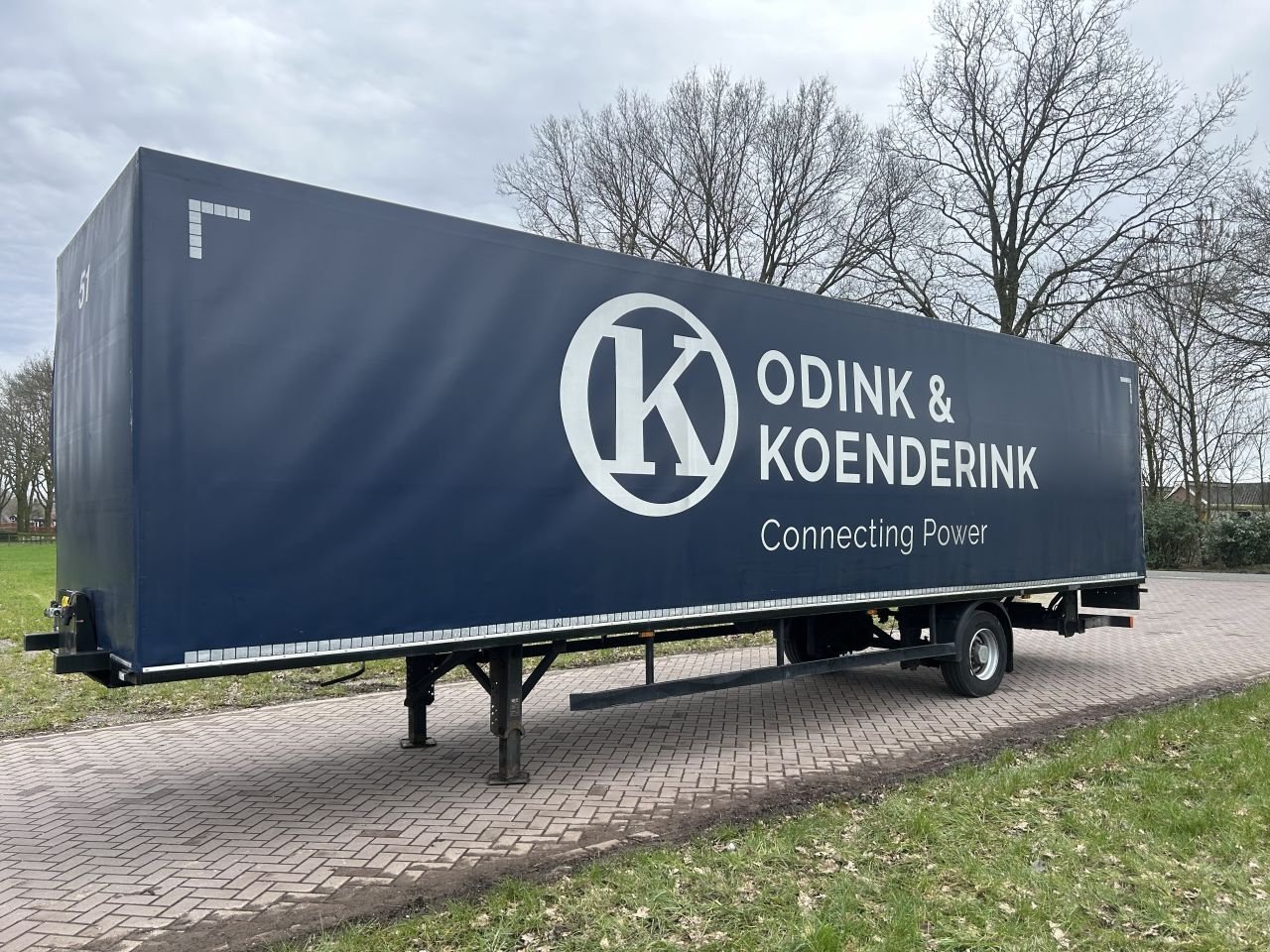 PKW-Anhänger tipa Sonstige DRAF be oplegger 7 ton DRAF be oplegger 7 ton huifzeilen met laadklep 750 kg, Gebrauchtmaschine u Putten (Slika 6)