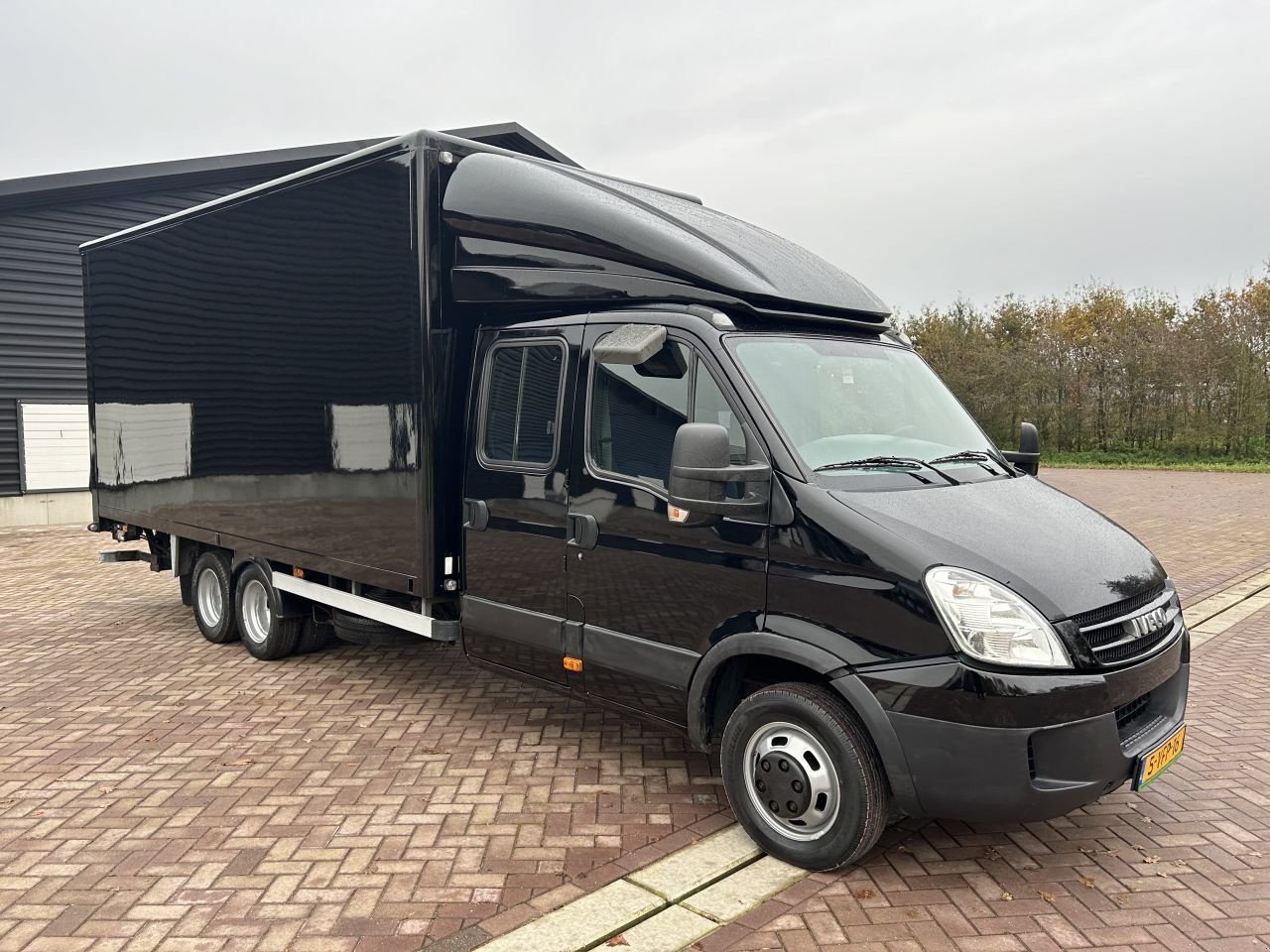 PKW-Anhänger Türe ait Sonstige dubbele cabine clixtar dubbele cabine clixtar Iveco 40C18 met laadklep 750 kg, Gebrauchtmaschine içinde Putten (resim 2)