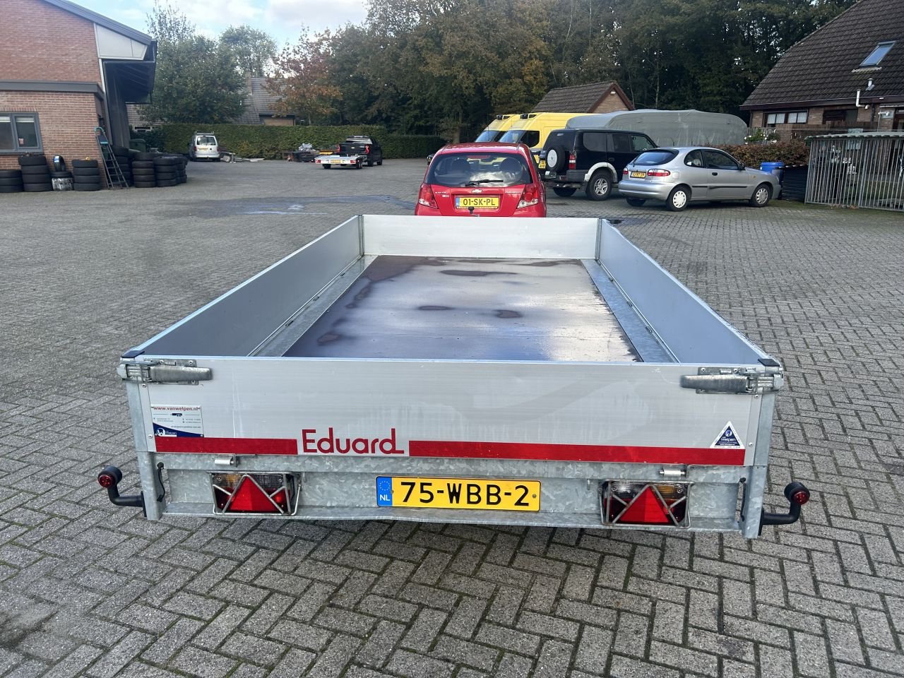 PKW-Anhänger van het type Sonstige Eduard aanhanger 2000 kg, Gebrauchtmaschine in Putten (Foto 6)