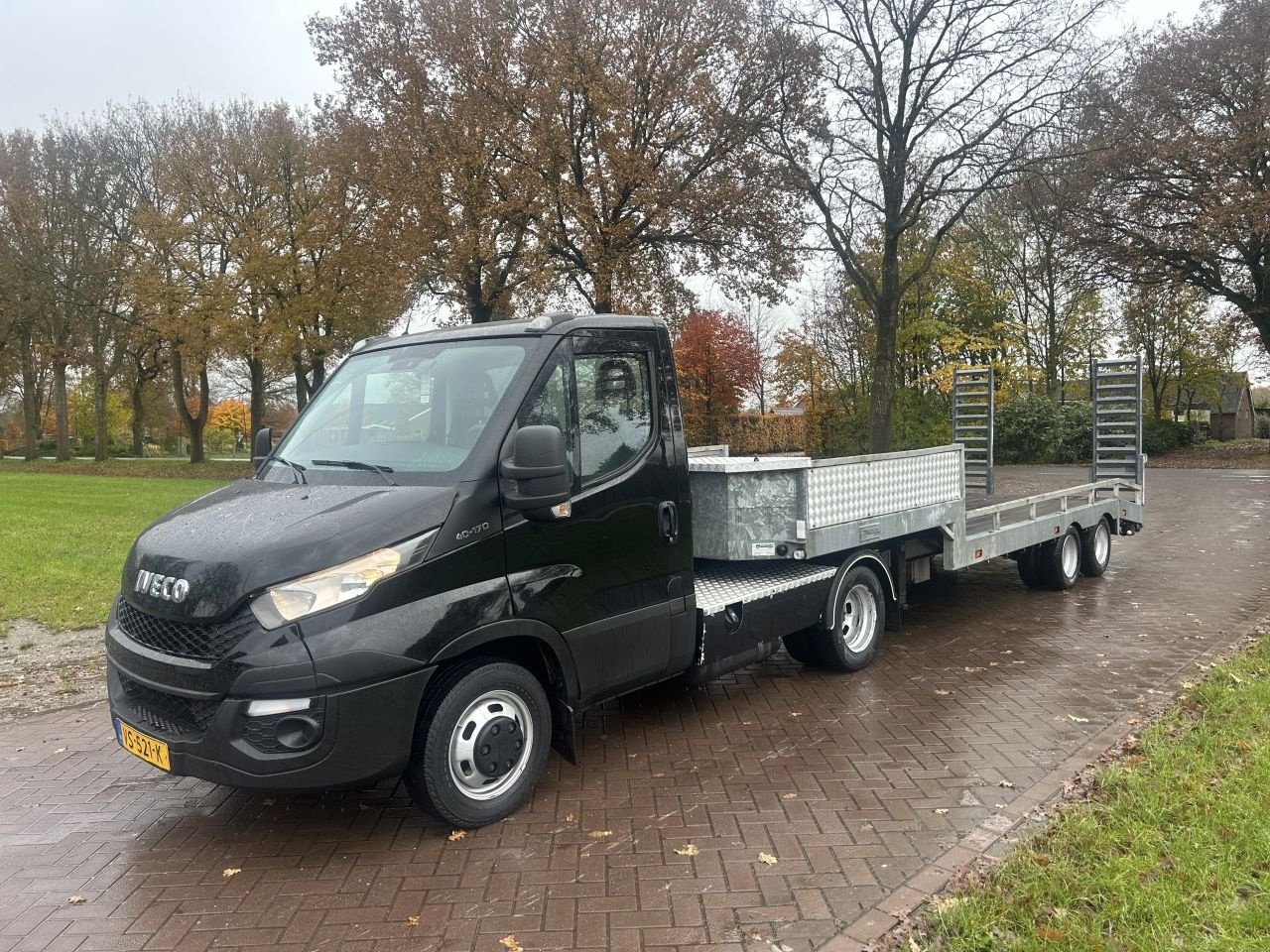 PKW-Anhänger от тип Sonstige Iveco 40C17 Hydro-Stopp Be trekk - oplegger veldhuizen 5.2 ton, Gebrauchtmaschine в Putten (Снимка 2)