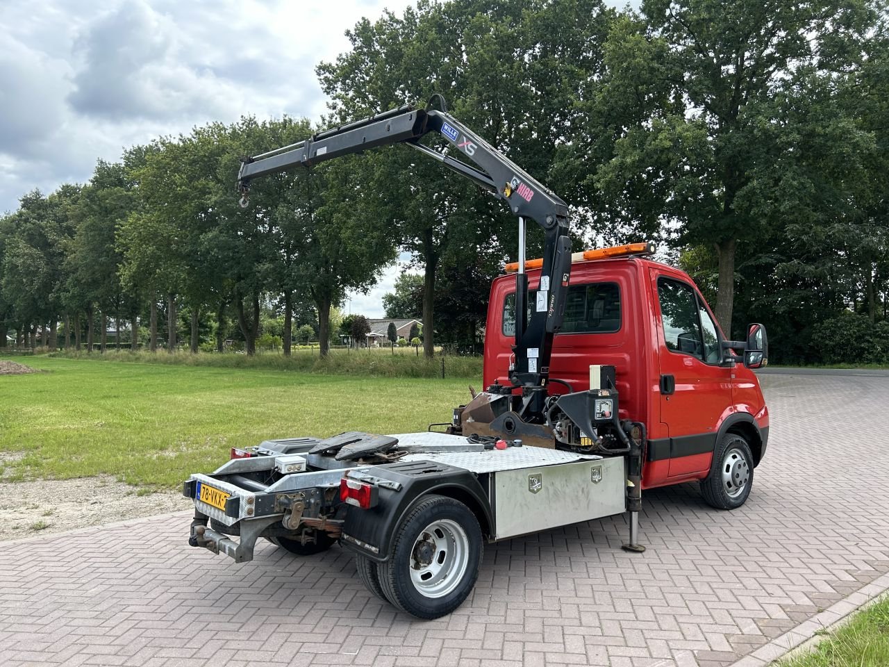 PKW-Anhänger typu Sonstige IVECO 40C18 BE TREKKER 10 TON MET KRAAN, Gebrauchtmaschine w Putten (Zdjęcie 7)