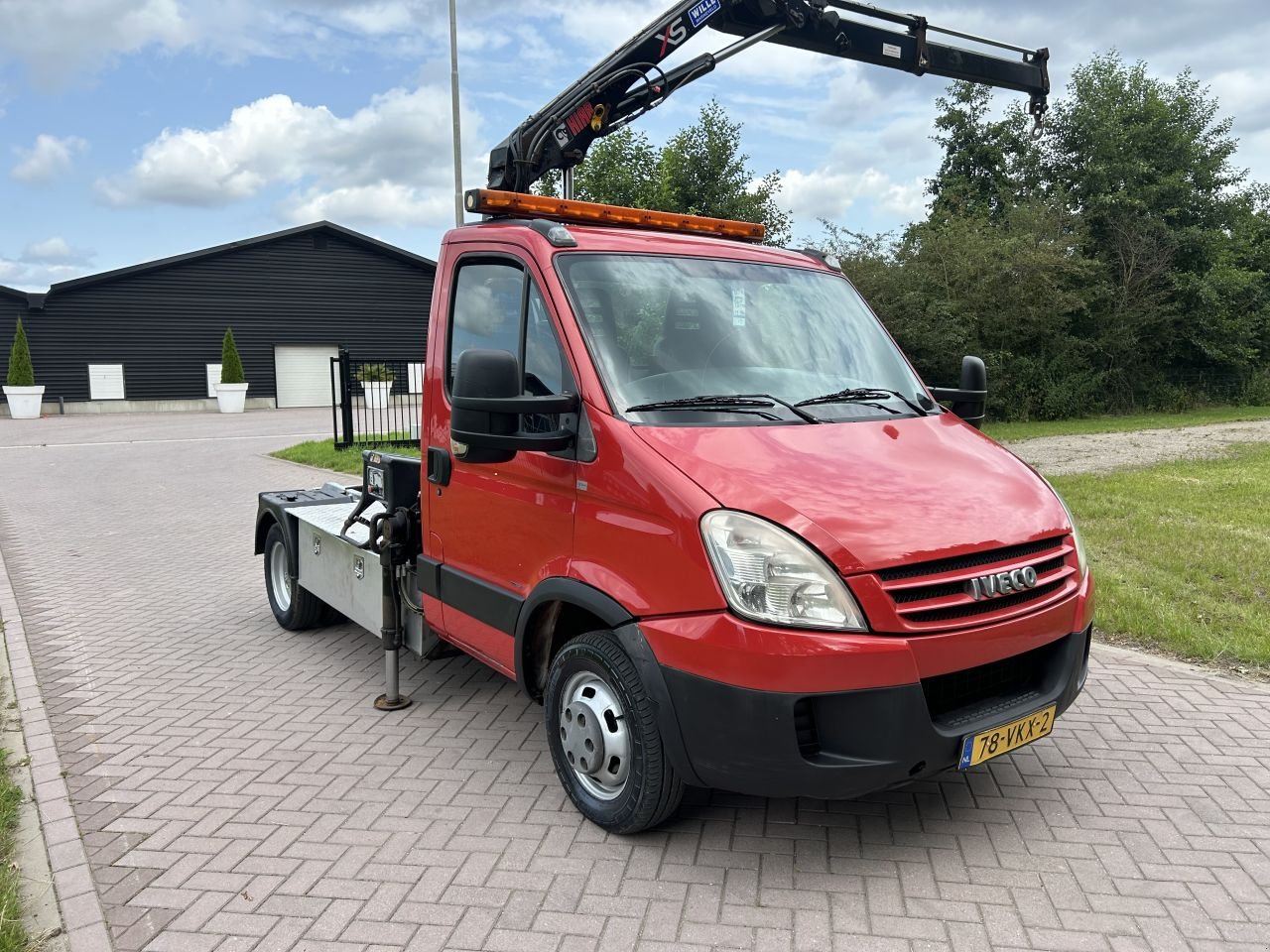 PKW-Anhänger des Typs Sonstige IVECO 40C18 BE TREKKER 10 TON MET KRAAN, Gebrauchtmaschine in Putten (Bild 2)