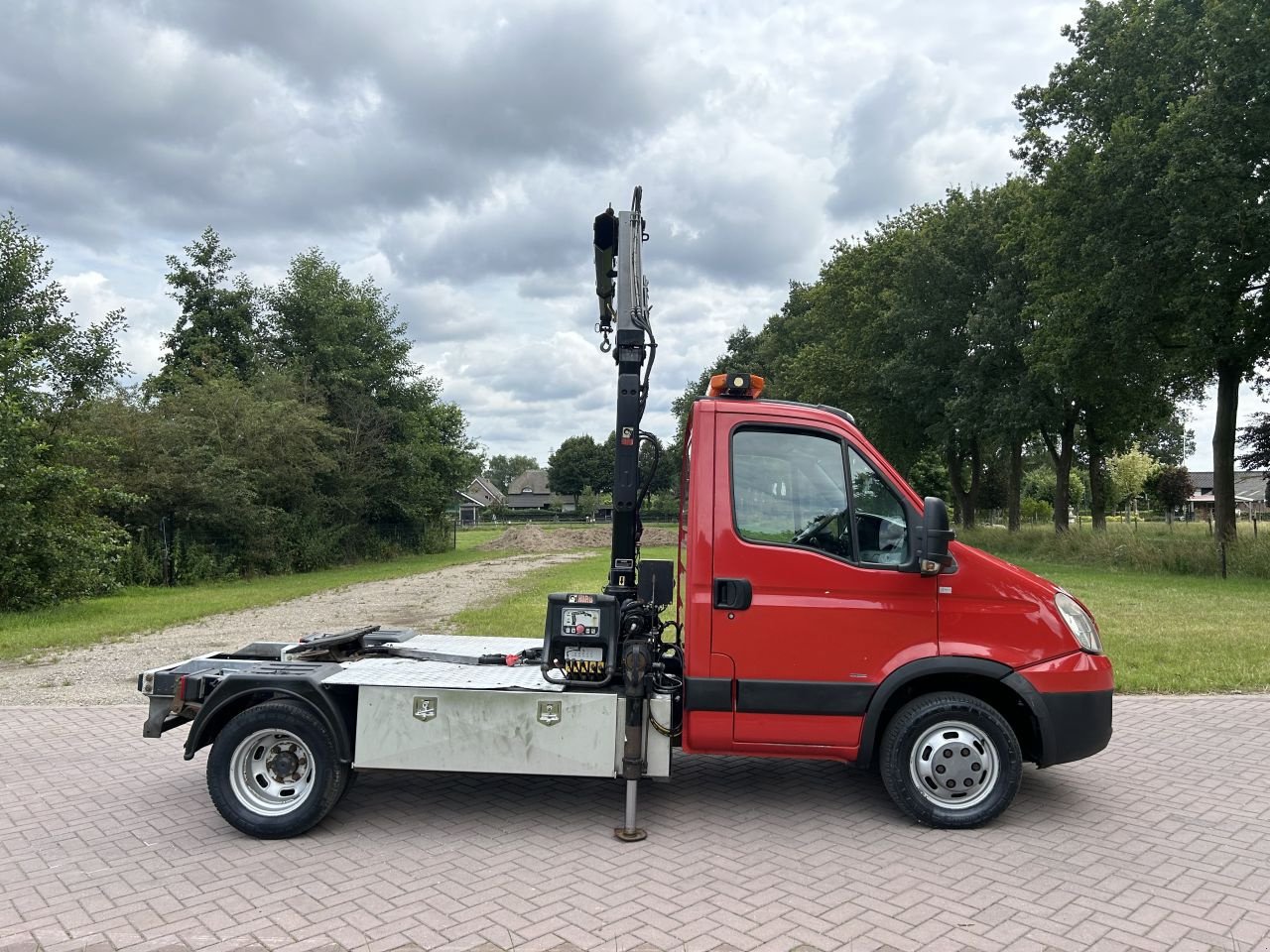 PKW-Anhänger типа Sonstige IVECO 40C18 BE TREKKER 10 TON MET KRAAN, Gebrauchtmaschine в Putten (Фотография 8)