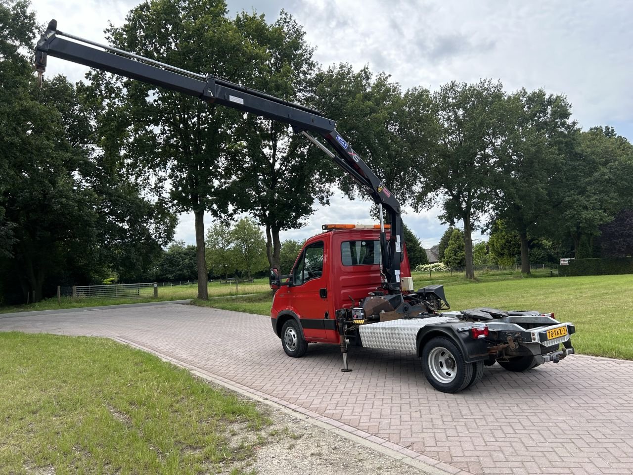 PKW-Anhänger des Typs Sonstige IVECO 40C18 BE TREKKER 10 TON MET KRAAN, Gebrauchtmaschine in Putten (Bild 4)