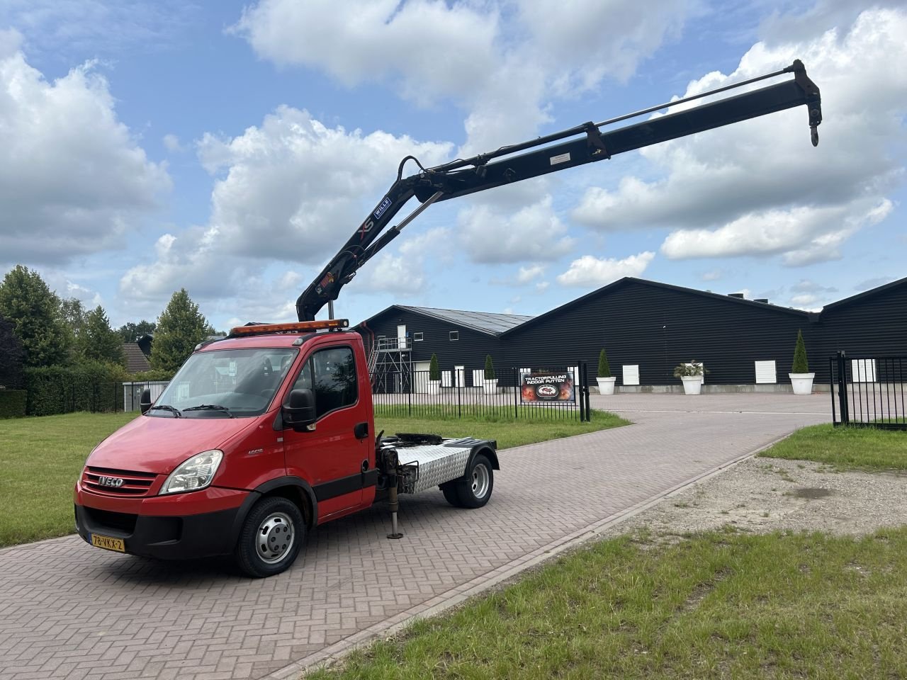 PKW-Anhänger del tipo Sonstige IVECO 40C18 BE TREKKER 10 TON MET KRAAN, Gebrauchtmaschine en Putten (Imagen 1)