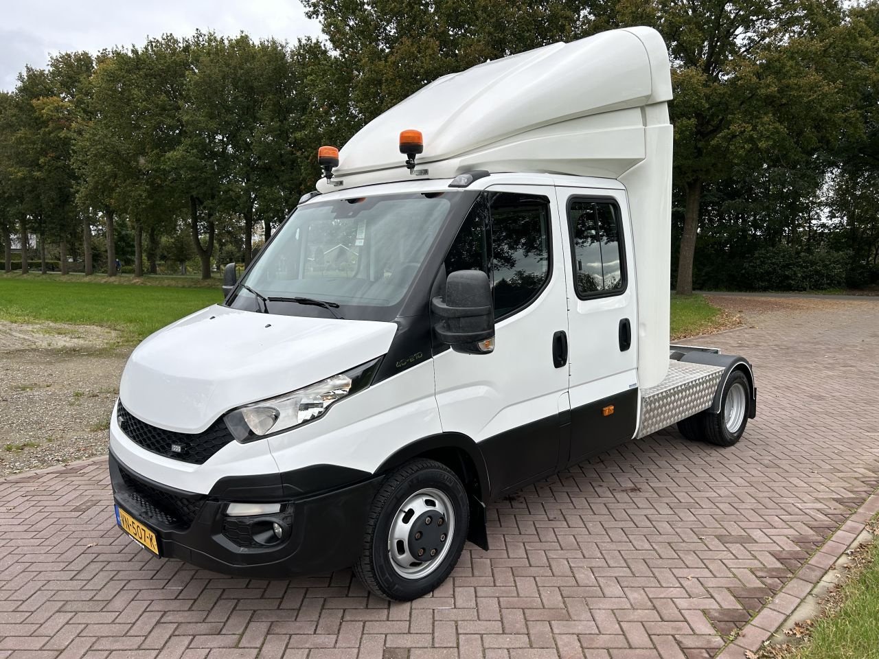 PKW-Anhänger of the type Sonstige Iveco Daily 40 C21 BE TREKKER ME DUBBELE CABINE 8.8 TON EURO 6, Gebrauchtmaschine in Putten (Picture 1)