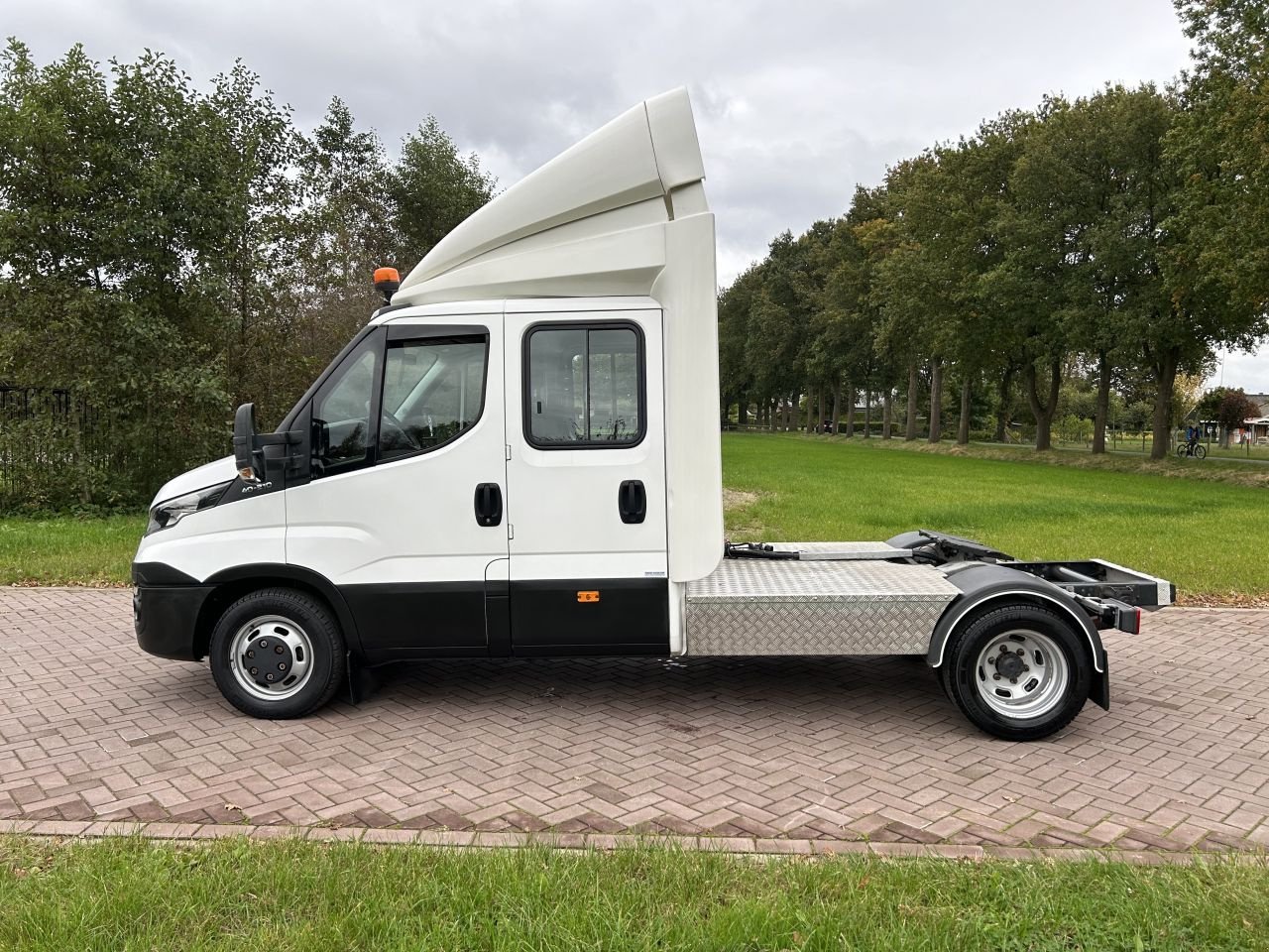 PKW-Anhänger des Typs Sonstige Iveco Daily 40 C21 BE TREKKER ME DUBBELE CABINE 8.8 TON EURO 6, Gebrauchtmaschine in Putten (Bild 3)