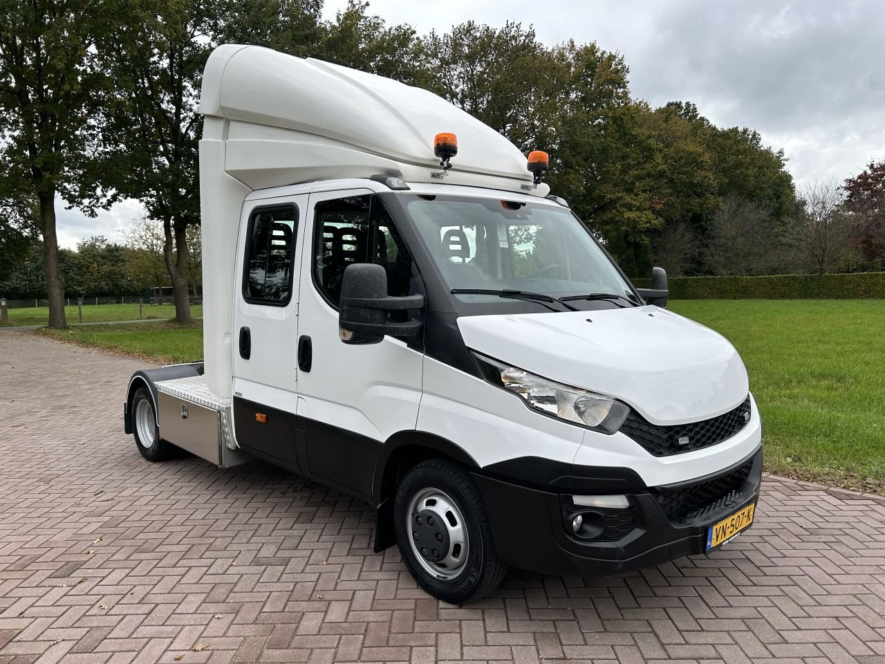 PKW-Anhänger typu Sonstige Iveco Daily 40 C21 BE TREKKER ME DUBBELE CABINE 8.8 TON EURO 6, Gebrauchtmaschine v Putten (Obrázek 2)