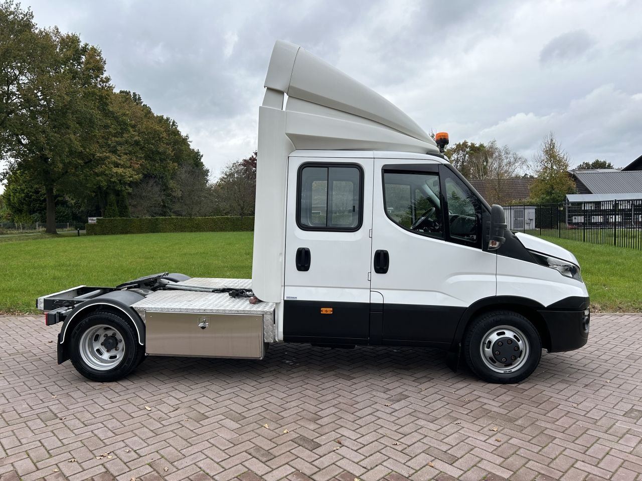 PKW-Anhänger des Typs Sonstige Iveco Daily 40 C21 BE TREKKER ME DUBBELE CABINE 8.8 TON EURO 6, Gebrauchtmaschine in Putten (Bild 4)