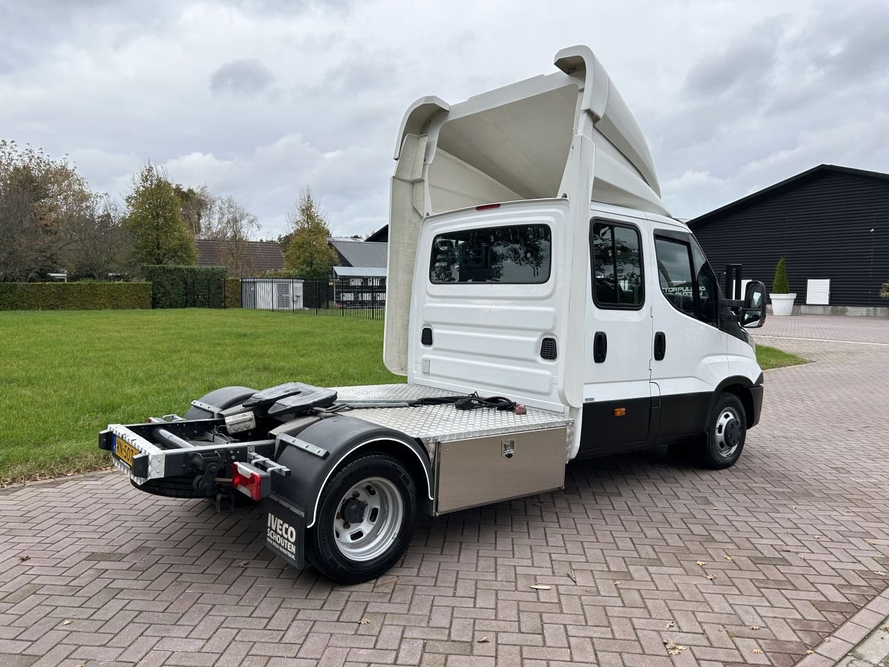 PKW-Anhänger des Typs Sonstige Iveco Daily 40 C21 BE TREKKER ME DUBBELE CABINE 8.8 TON EURO 6, Gebrauchtmaschine in Putten (Bild 7)