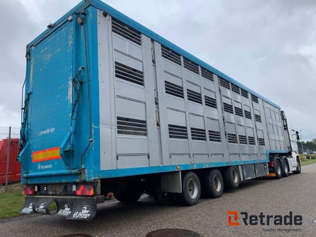 PKW-Anhänger typu Sonstige Menke dyretransport 3 etager / trailer, Gebrauchtmaschine v Rødovre (Obrázek 4)