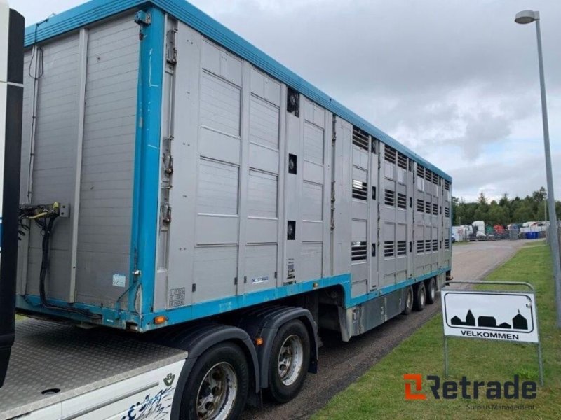 PKW-Anhänger van het type Sonstige Menke dyretransport 3 etager / trailer, Gebrauchtmaschine in Rødovre (Foto 1)