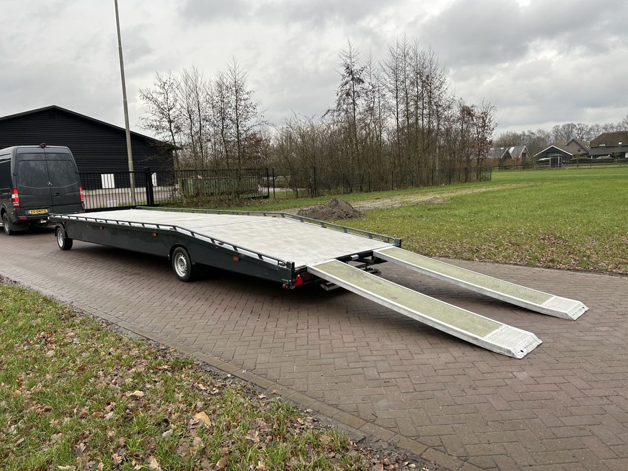 PKW-Anhänger a típus Sonstige schamel aanhangwagen 3.5 ton autotransporter, Gebrauchtmaschine ekkor: Putten (Kép 11)