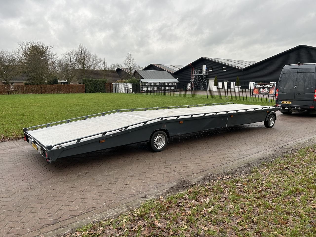 PKW-Anhänger a típus Sonstige schamel aanhangwagen 3.5 ton autotransporter, Gebrauchtmaschine ekkor: Putten (Kép 5)