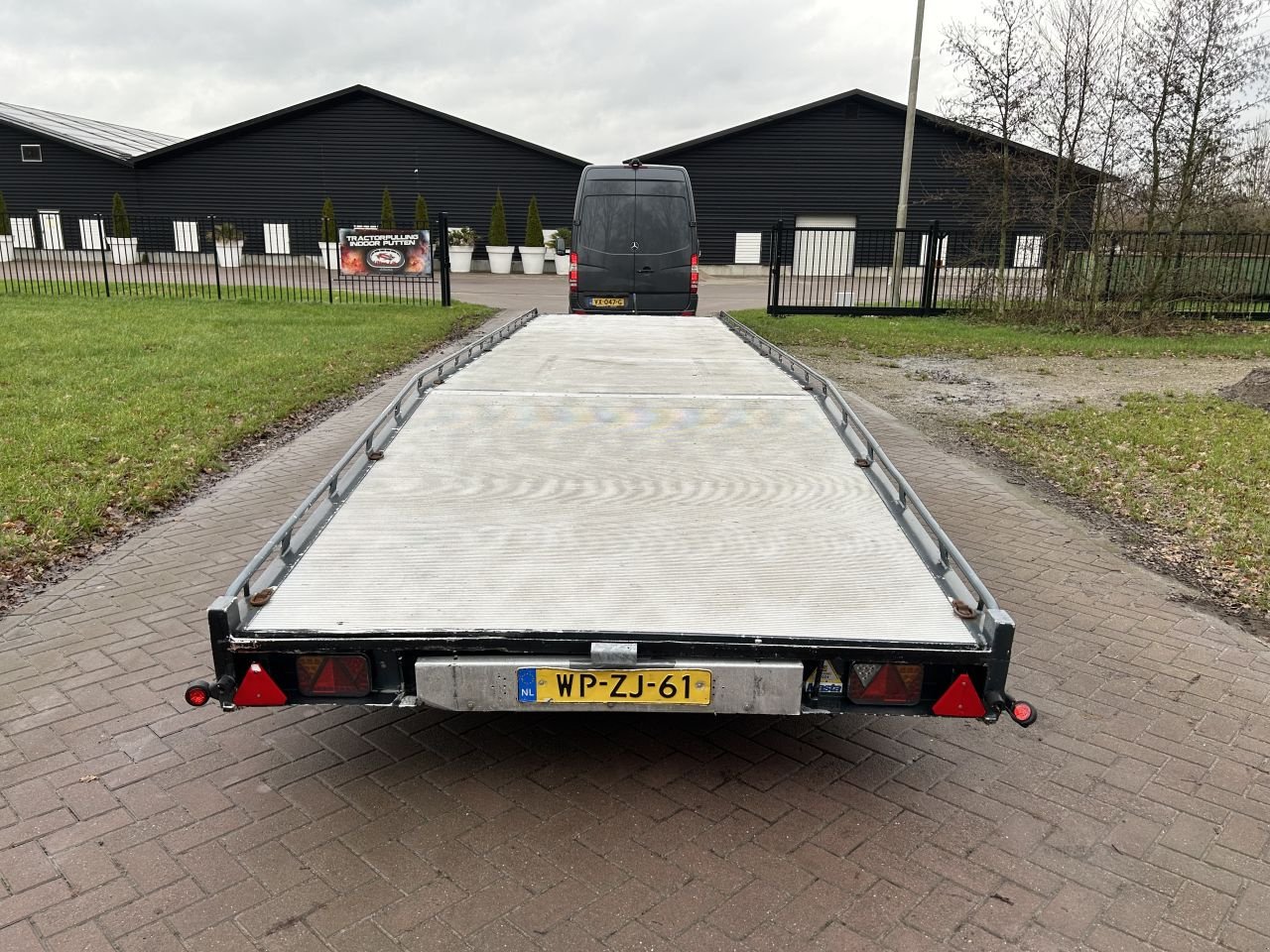 PKW-Anhänger a típus Sonstige schamel aanhangwagen 3.5 ton autotransporter, Gebrauchtmaschine ekkor: Putten (Kép 4)