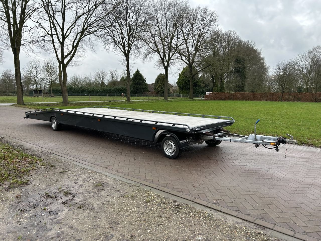 PKW-Anhänger a típus Sonstige schamel aanhangwagen 3.5 ton autotransporter, Gebrauchtmaschine ekkor: Putten (Kép 8)