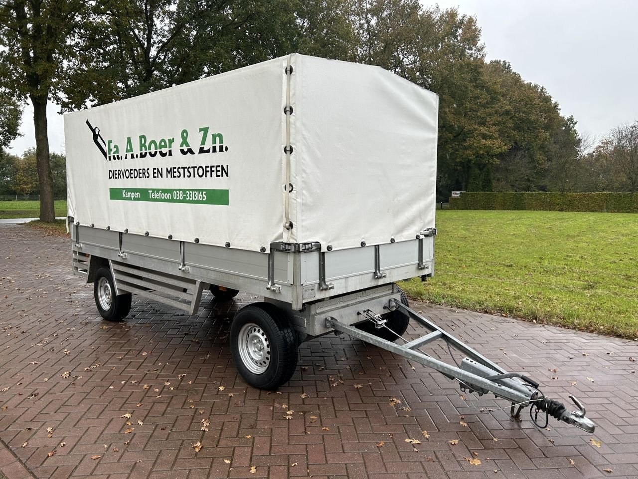 PKW-Anhänger del tipo Sonstige schamel aanhangwagen vlak huif 3500 kg alu Ultra-Lite, Gebrauchtmaschine In Putten (Immagine 5)