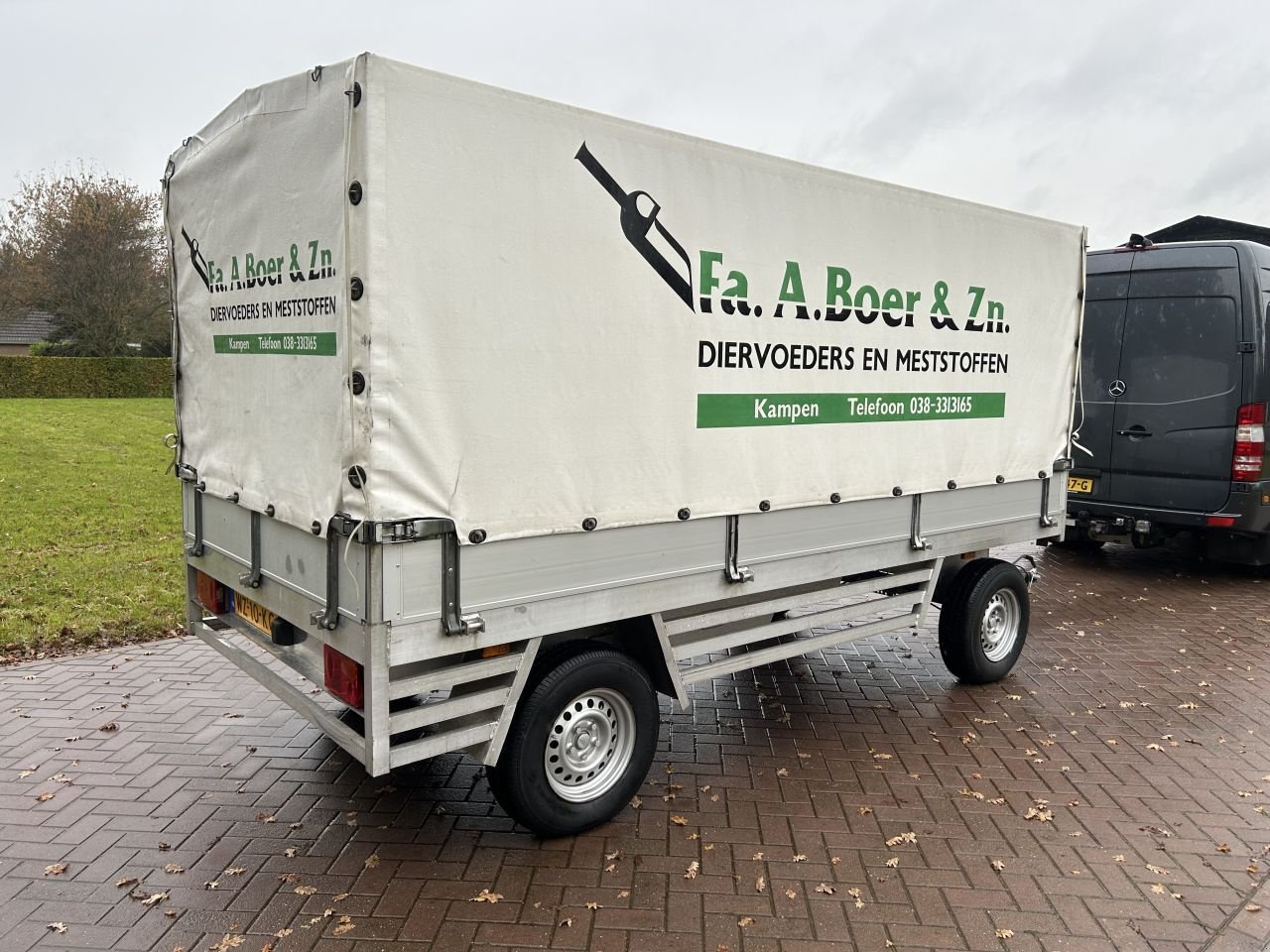 PKW-Anhänger del tipo Sonstige schamel aanhangwagen vlak huif 3500 kg alu Ultra-Lite, Gebrauchtmaschine In Putten (Immagine 8)